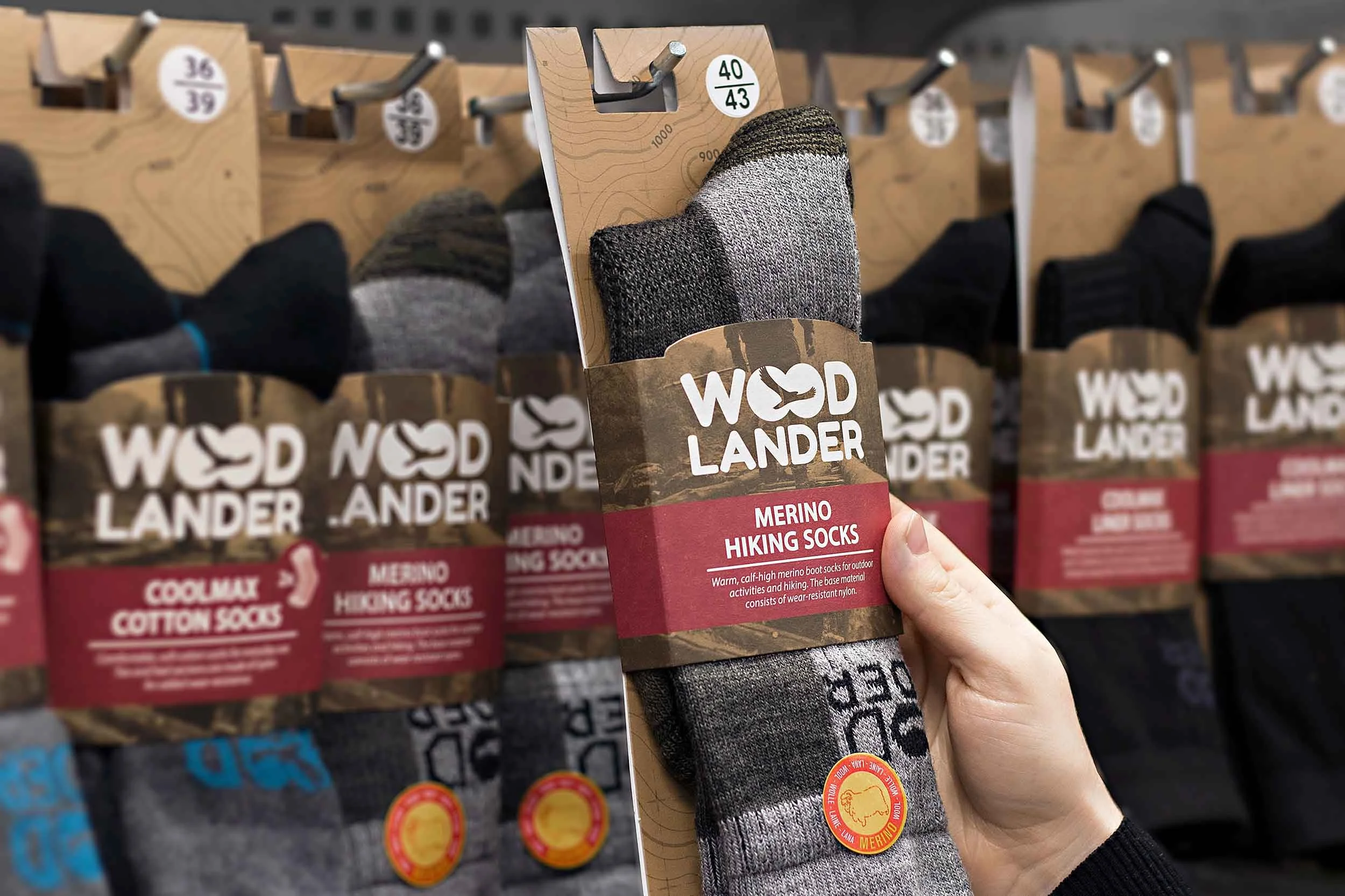 Varumärkesdesign för Woodlander av Motonet Oy | Q& Brand Studio