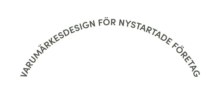 Varumärkesdesign för nystartade företag -text | Q& Brand Studio