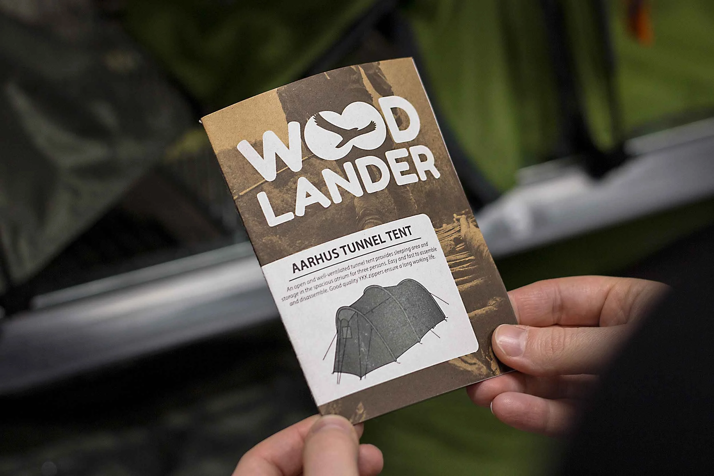 Användarmanualdesign för Woodlander av Motonet Oy | Q& Brand Studio