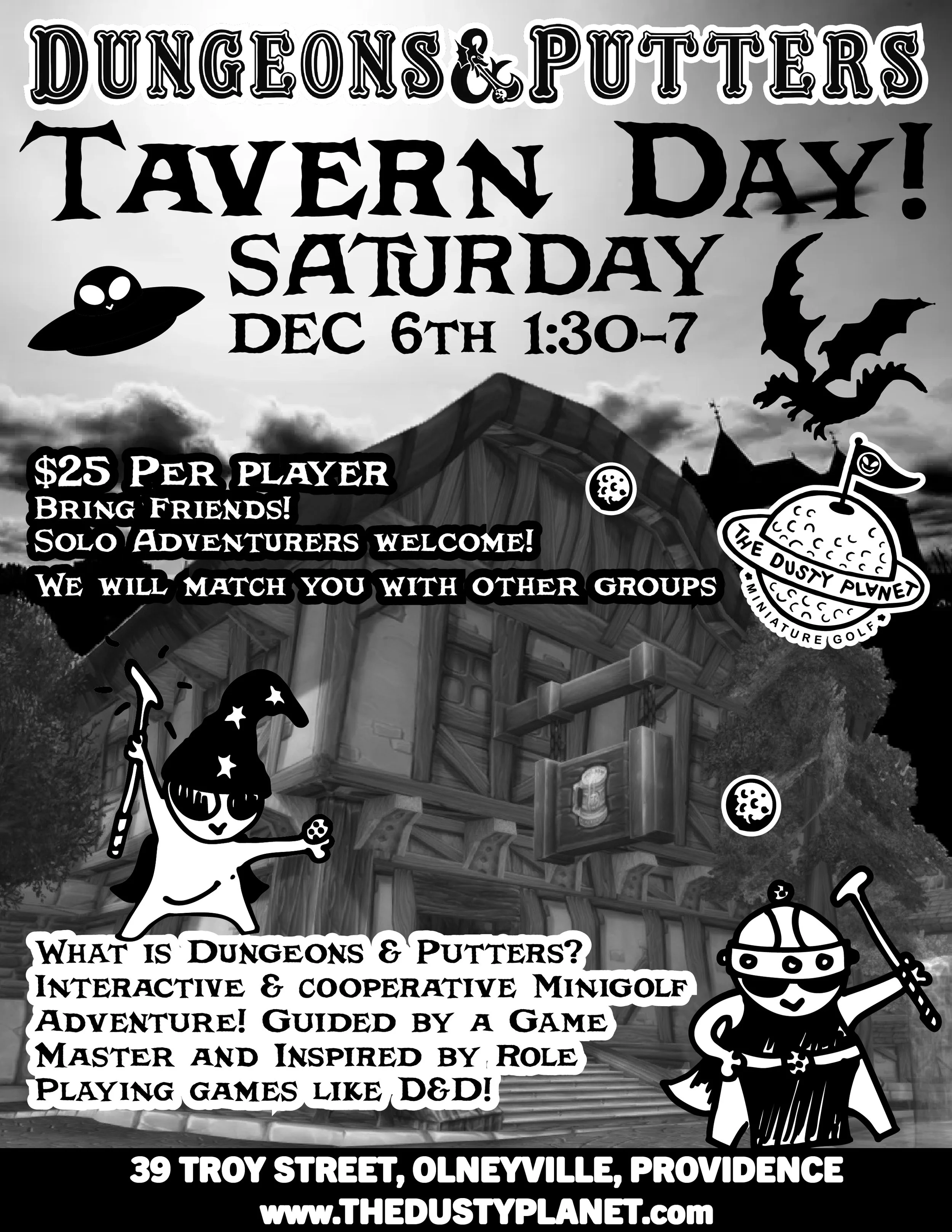 D&amp;P TAVERN DAY!
