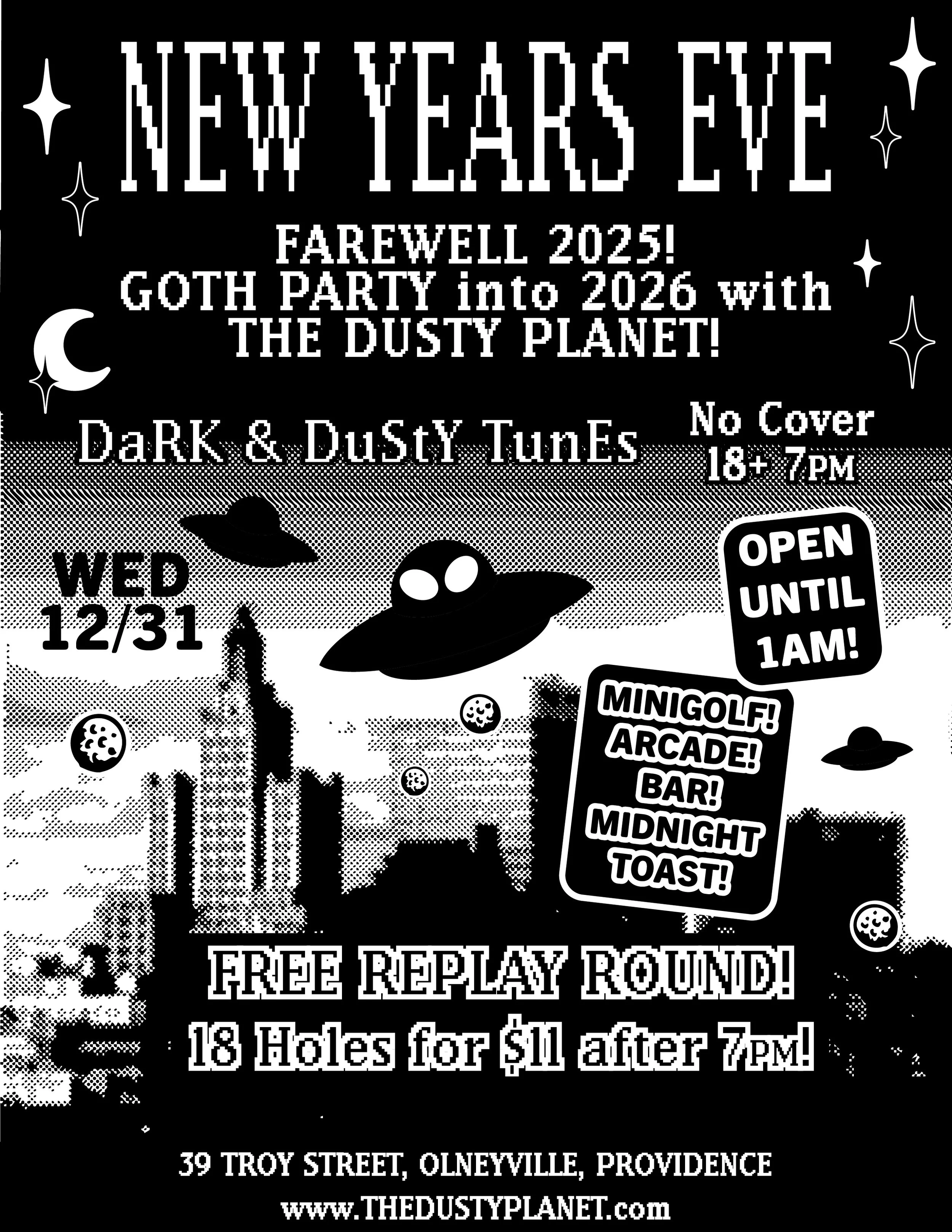 New Years Eve GOTH PARTY
