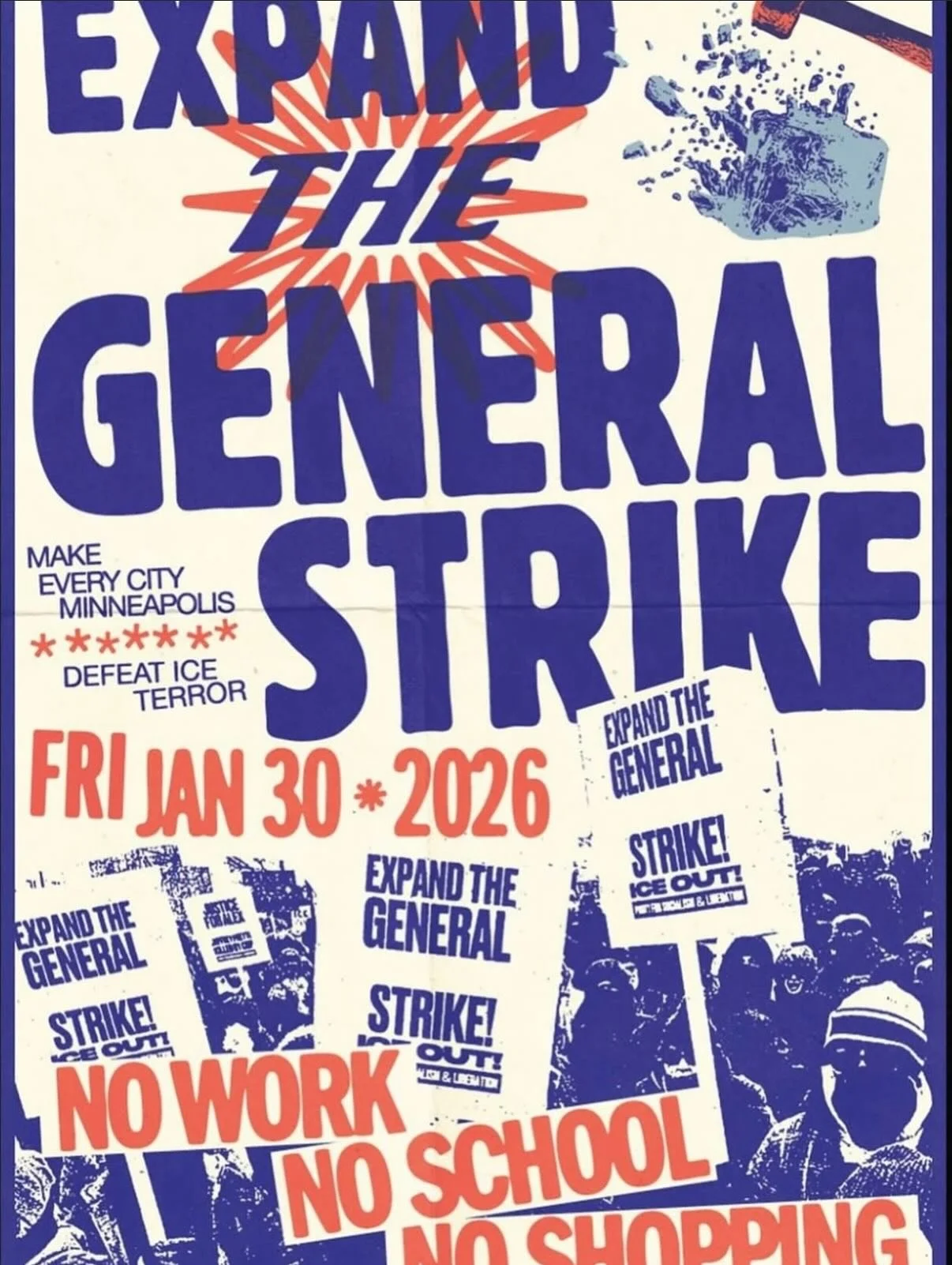Tomorrow we will join the shut down and close in solidarity with the general strike. We stand with the students and our community to say - ICE out! 2pm Providence State House

We are a small business and always appreciate your support. We will open r