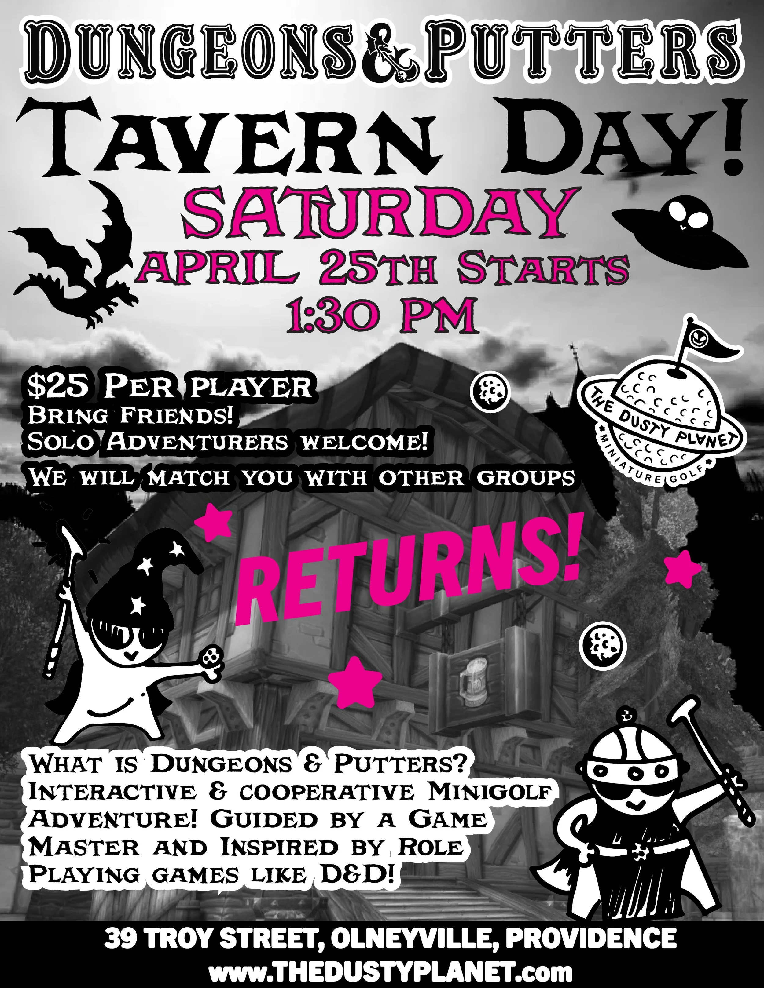 D&amp;P TAVERN DAY!