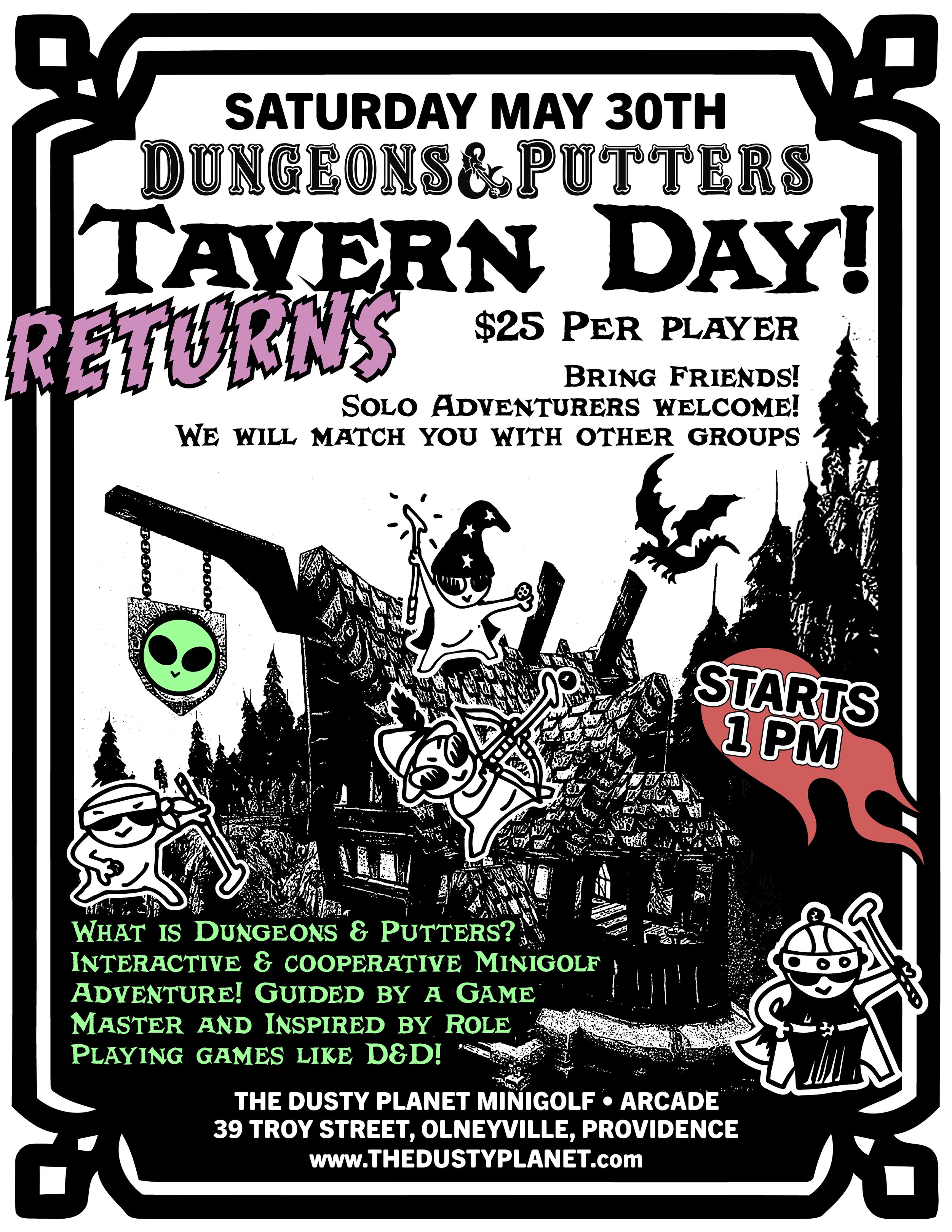 D&amp;P TAVERN DAY!