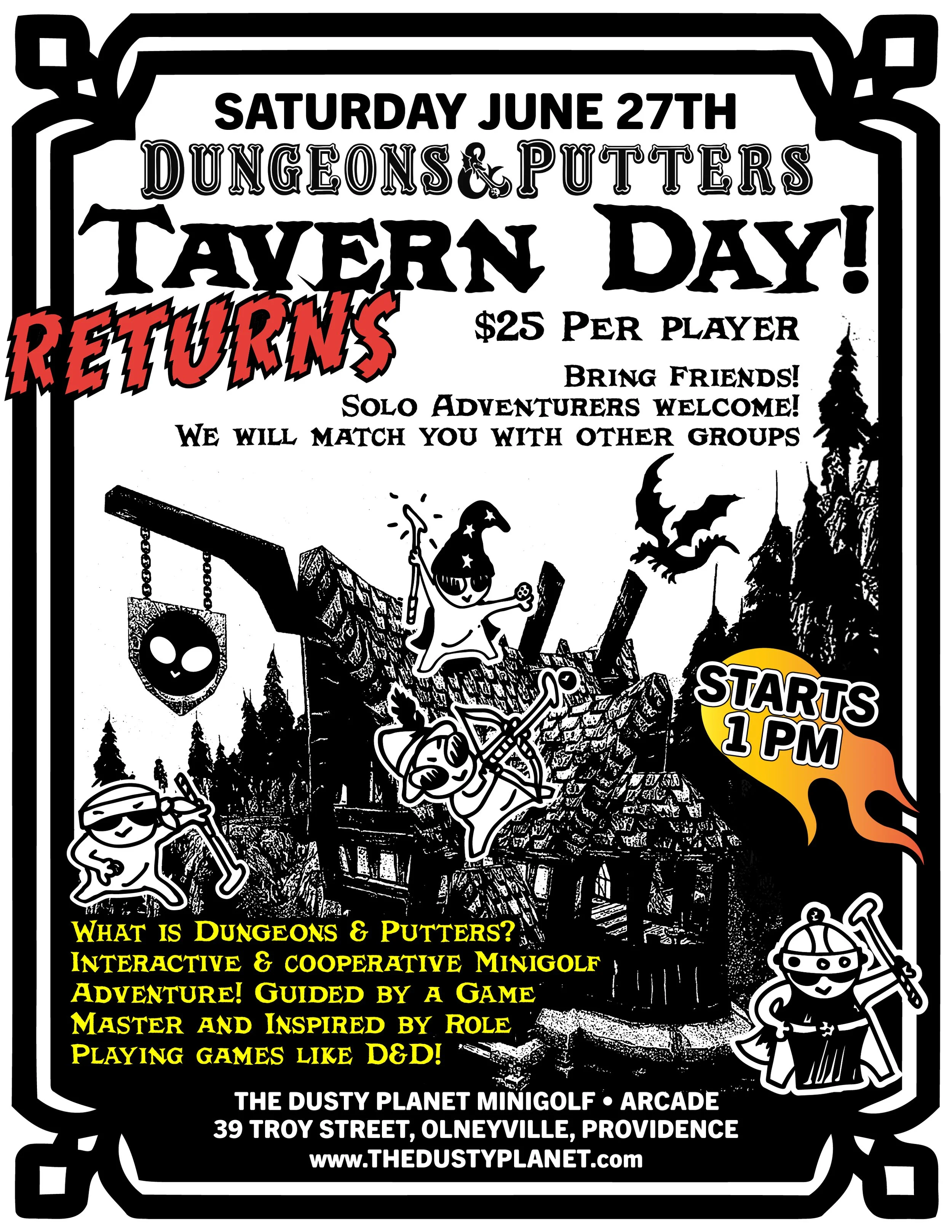 D&amp;P TAVERN DAY! 