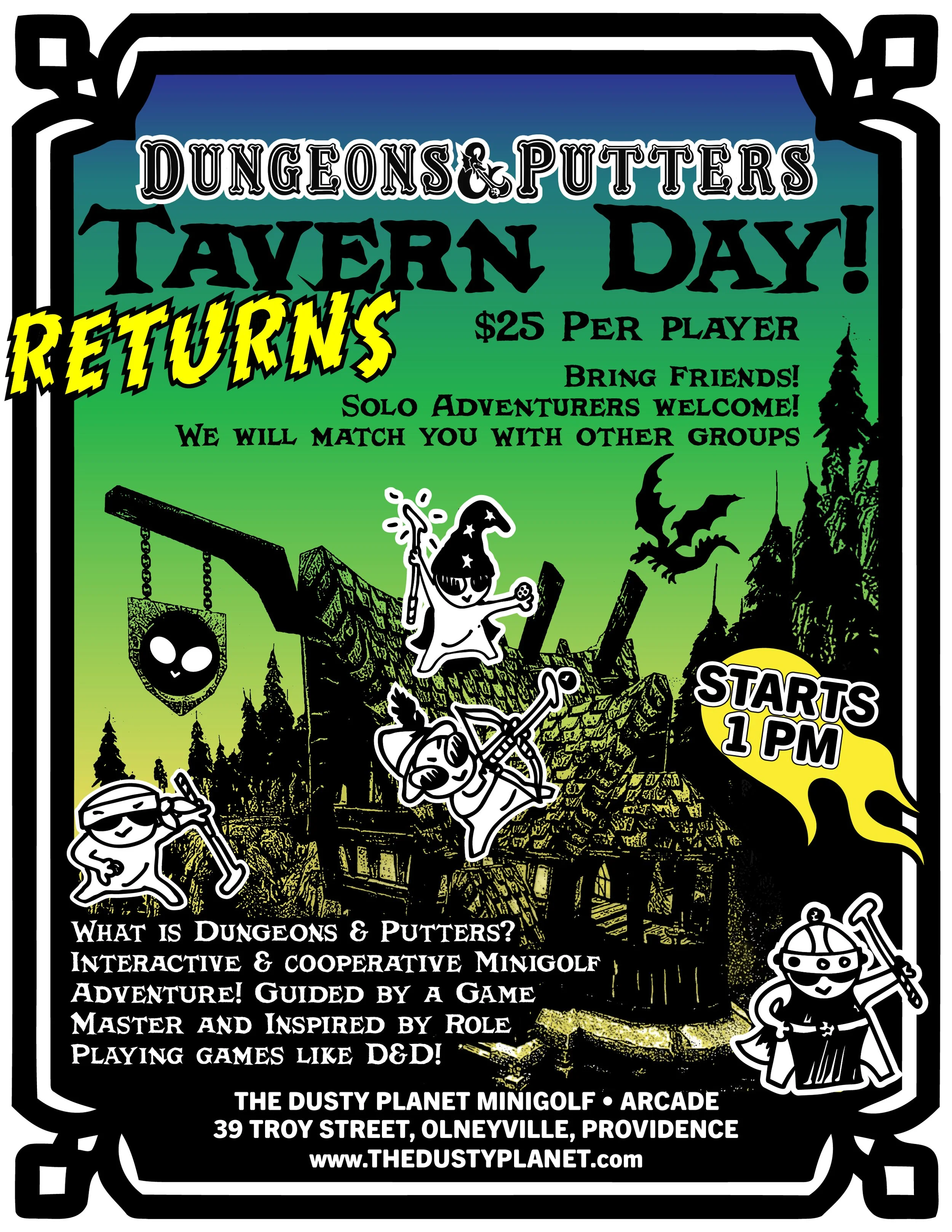 D&amp;P TAVERN DAY!