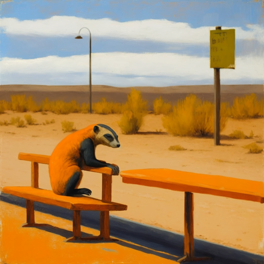 JPegKillah_cute_lonely_orange_honey_badger_full_scene_is_orange_9d4cdb66-5d18-4258-9cb7-04c81d84c353.png