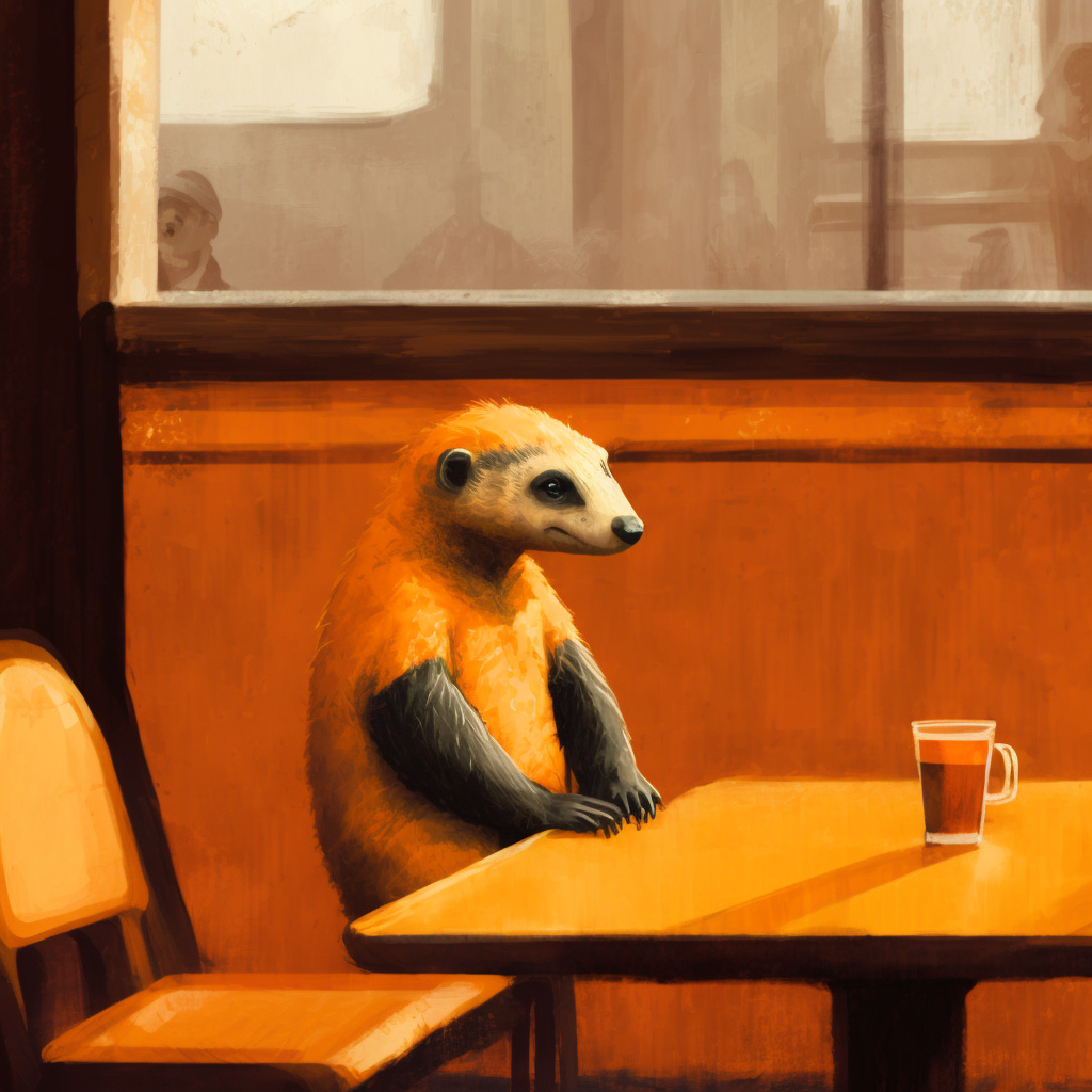 JPegKillah_cute_lonely_orange_honey_badger_by_Edward_Hopper_ful_3b648b39-7ca4-412e-be76-a76ec62bc78d.png
