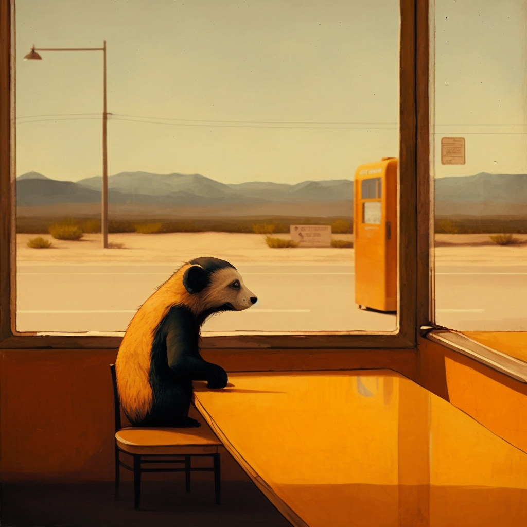 JPegKillah_cute_lonely_orange_honey_badger_by_Edward_Hopper_ful_2b8dd0cd-8a84-490c-b579-2ed07824a718.png