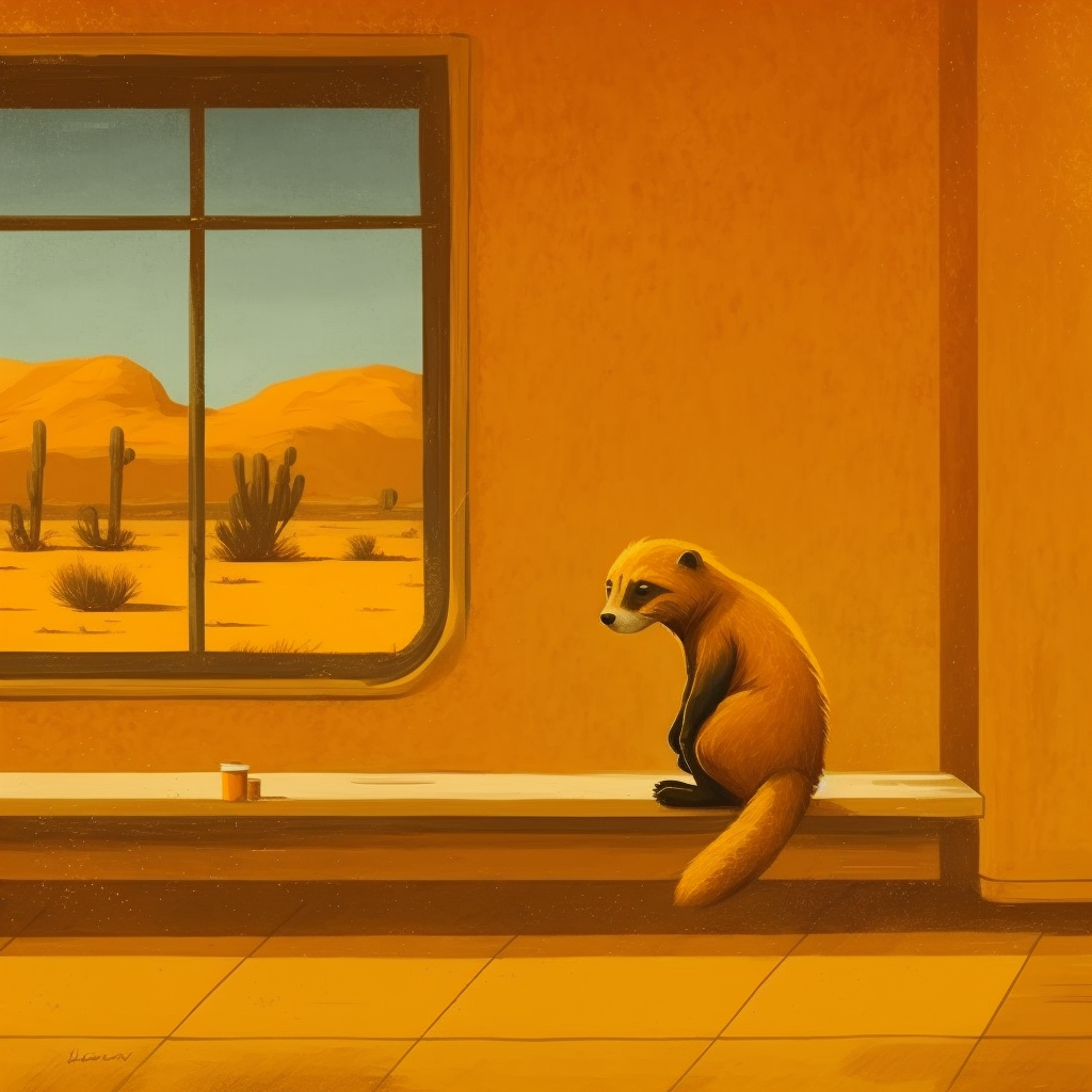 JPegKillah_cute_lonely_orange_honey_badger_by_Edward_Hopper_ful_66b42ef7-6b52-49dc-bd85-6fd81c9f8d16.png