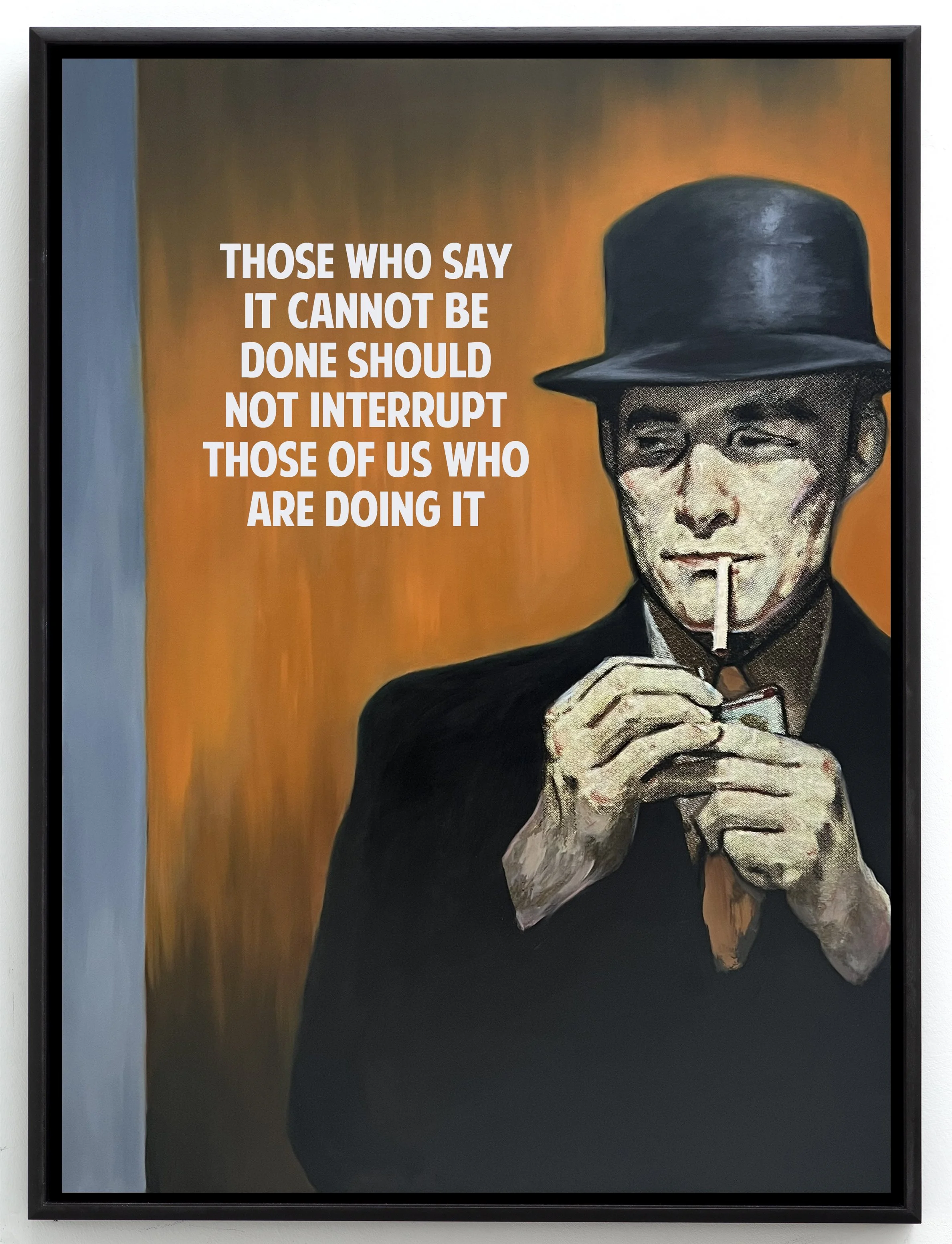 Those Who Say It Cannot Be Done (Orange), 2023