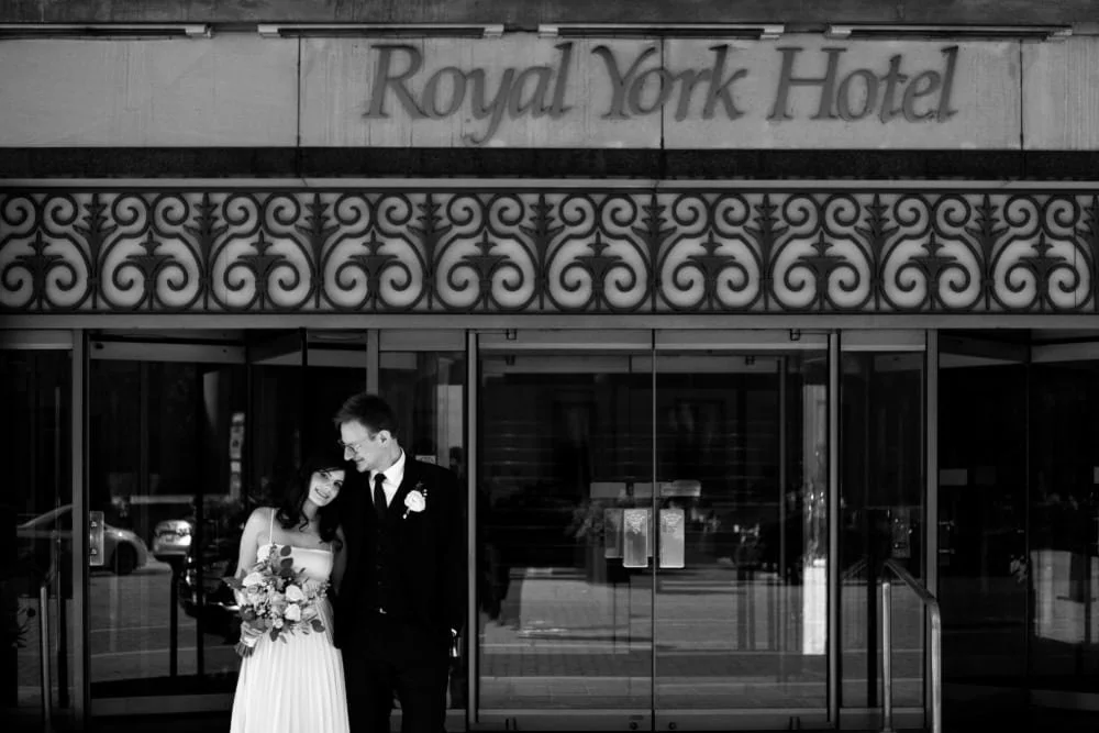 Fairmont Royal York Hotel Elopement in Toronto