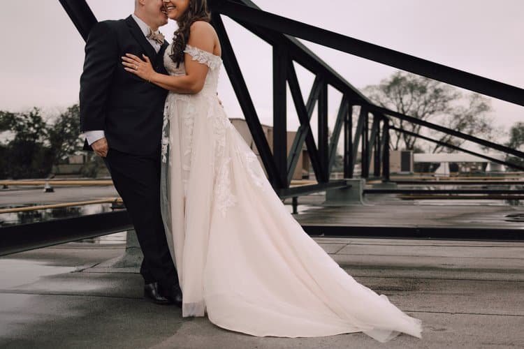 Toronto rooftop wedding photography