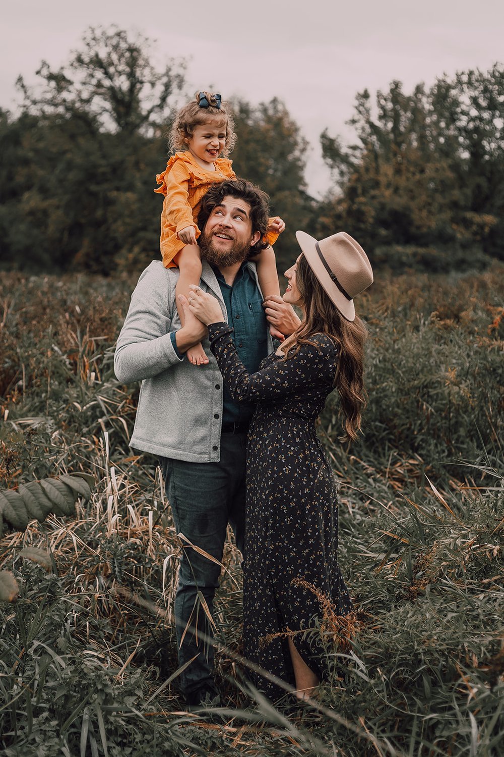 family fall photo