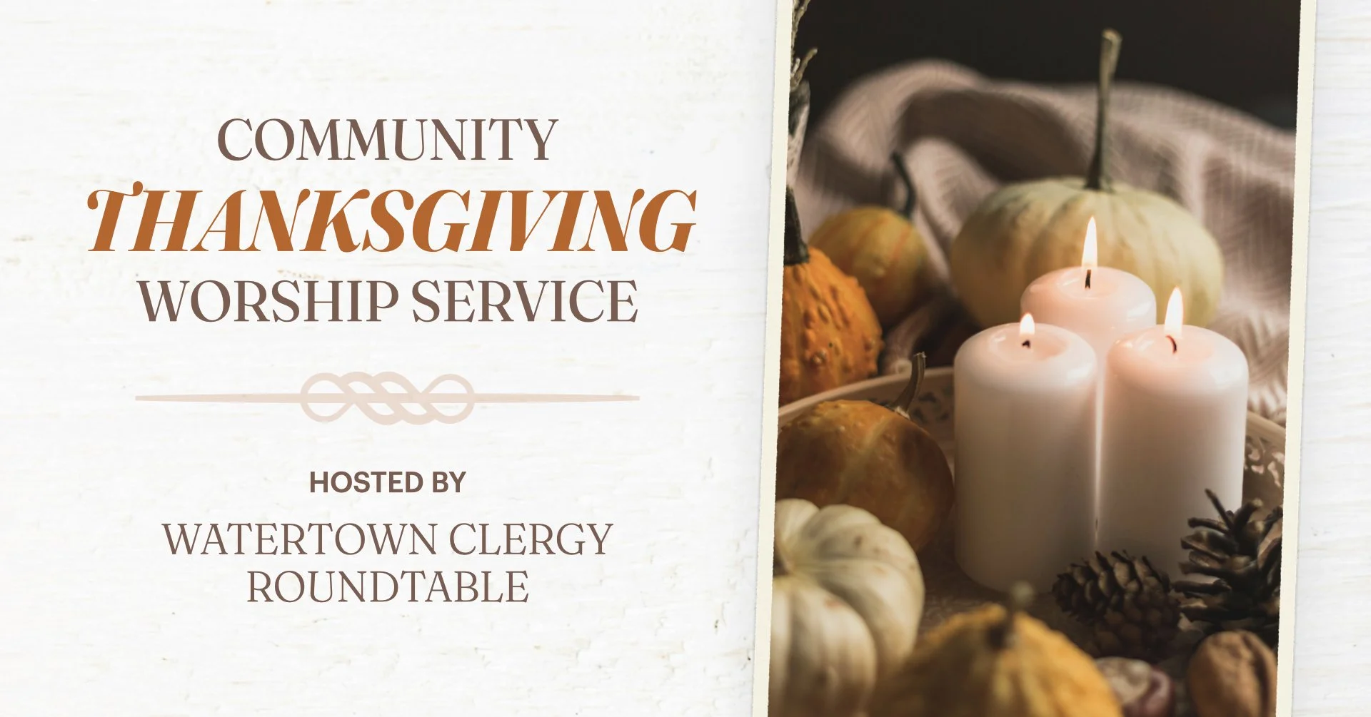 Community Thanksgiving Worship Service