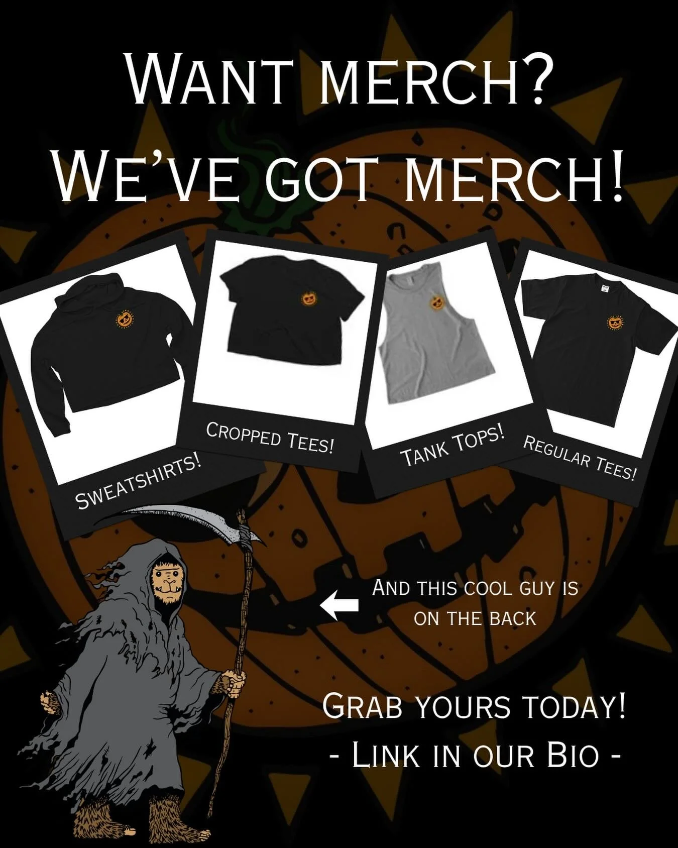 Sport some spooky swag this summer and support our 2026 event in the process! 🔗 in bio 👻
#ghostsofsummerpdx #summerween #halloween