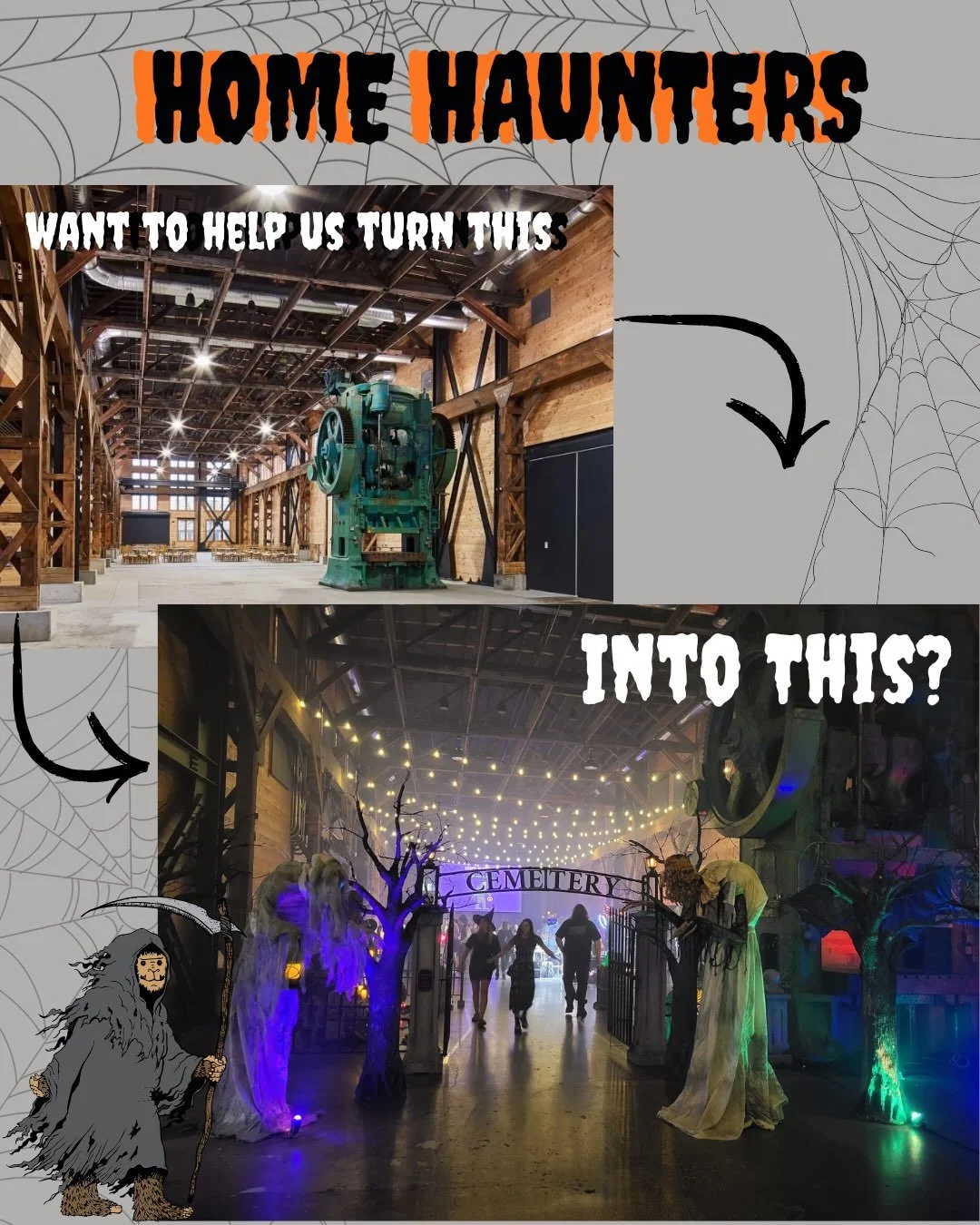 If you are someone that has a yard display that you want more of the world to see, come help us make Ghosts of Summer the spookiest night market Portland has ever seen! DM us here or email us at ghostsofsummerpdx@gmail.com to sign up or get more info