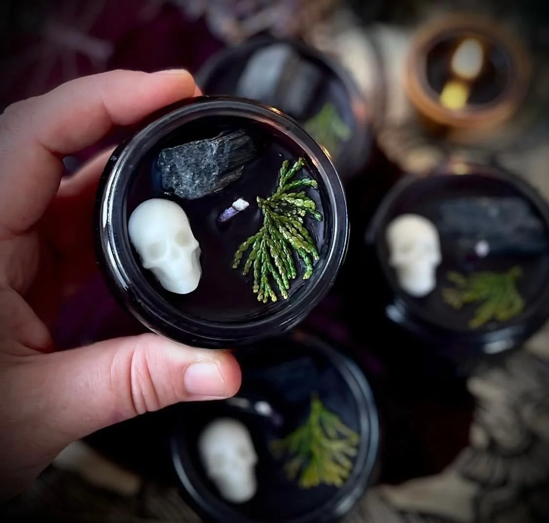 VENDOR HIGHLIGHT - @tinyaltar.tattoo 

Tiny Altar specializes in small-sized offerings for your home, altar space, and ritual workings. Here you&rsquo;ll find ceramic altars, offering bowls, deity paintings, and handmade candles for the magickal side