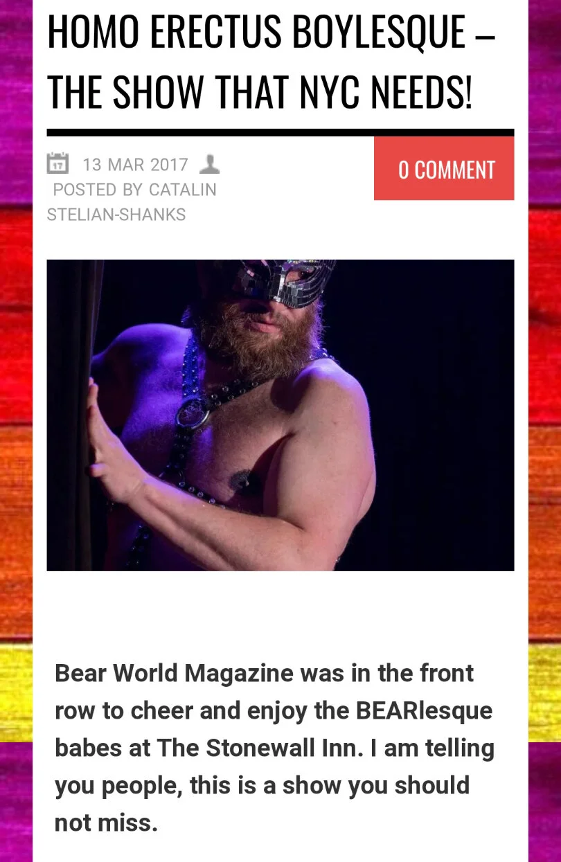 BEAR WORLD MAGAZINE, MAR. 13, 2017