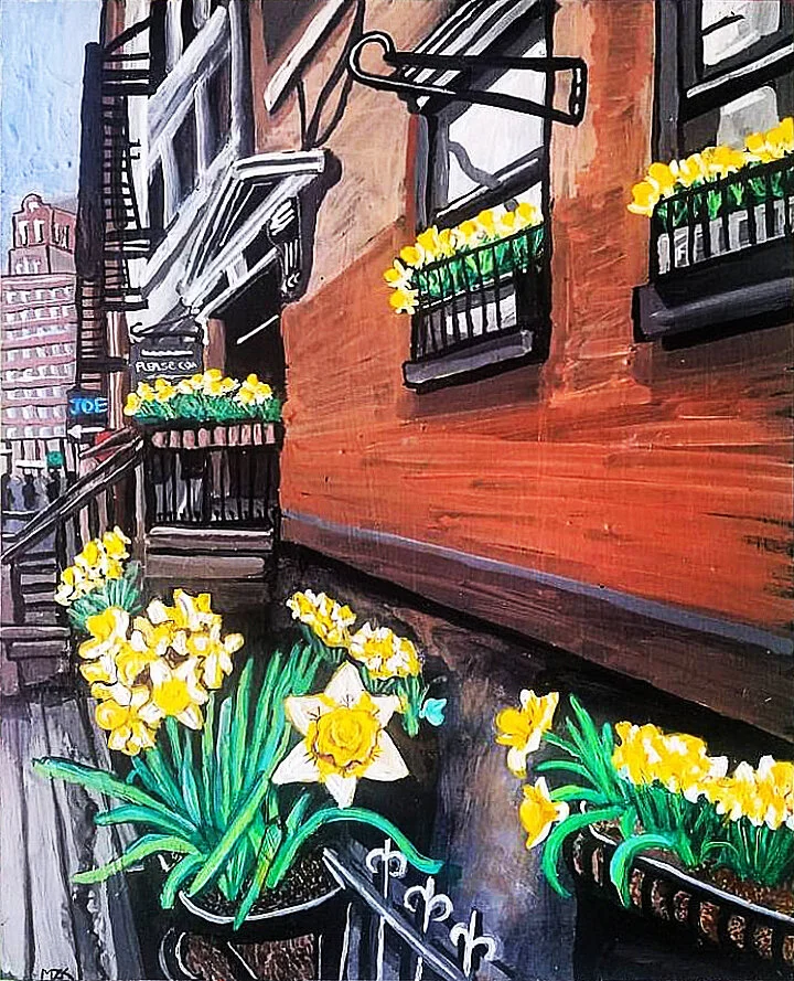 SPRINGTIME IN THE VILLAGE