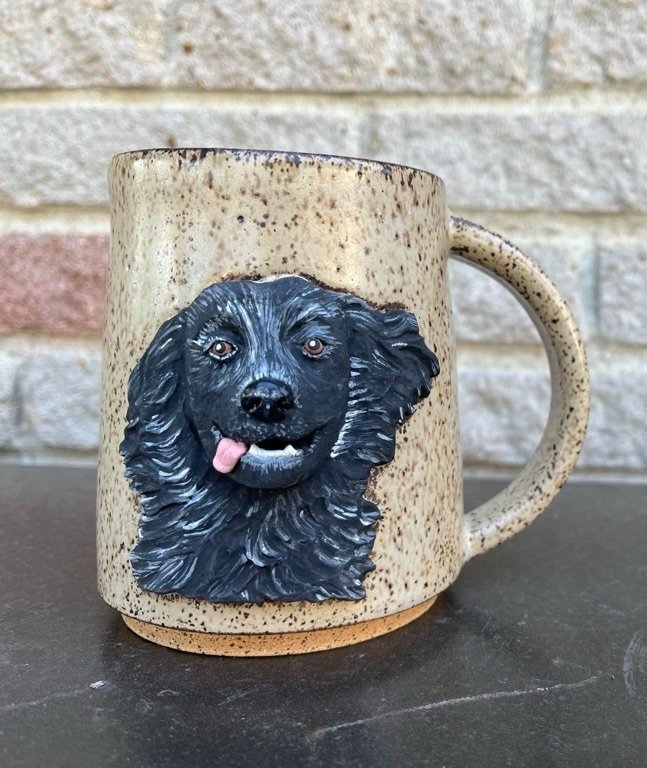 Custom Pet Portrait Mug - Made to Order
