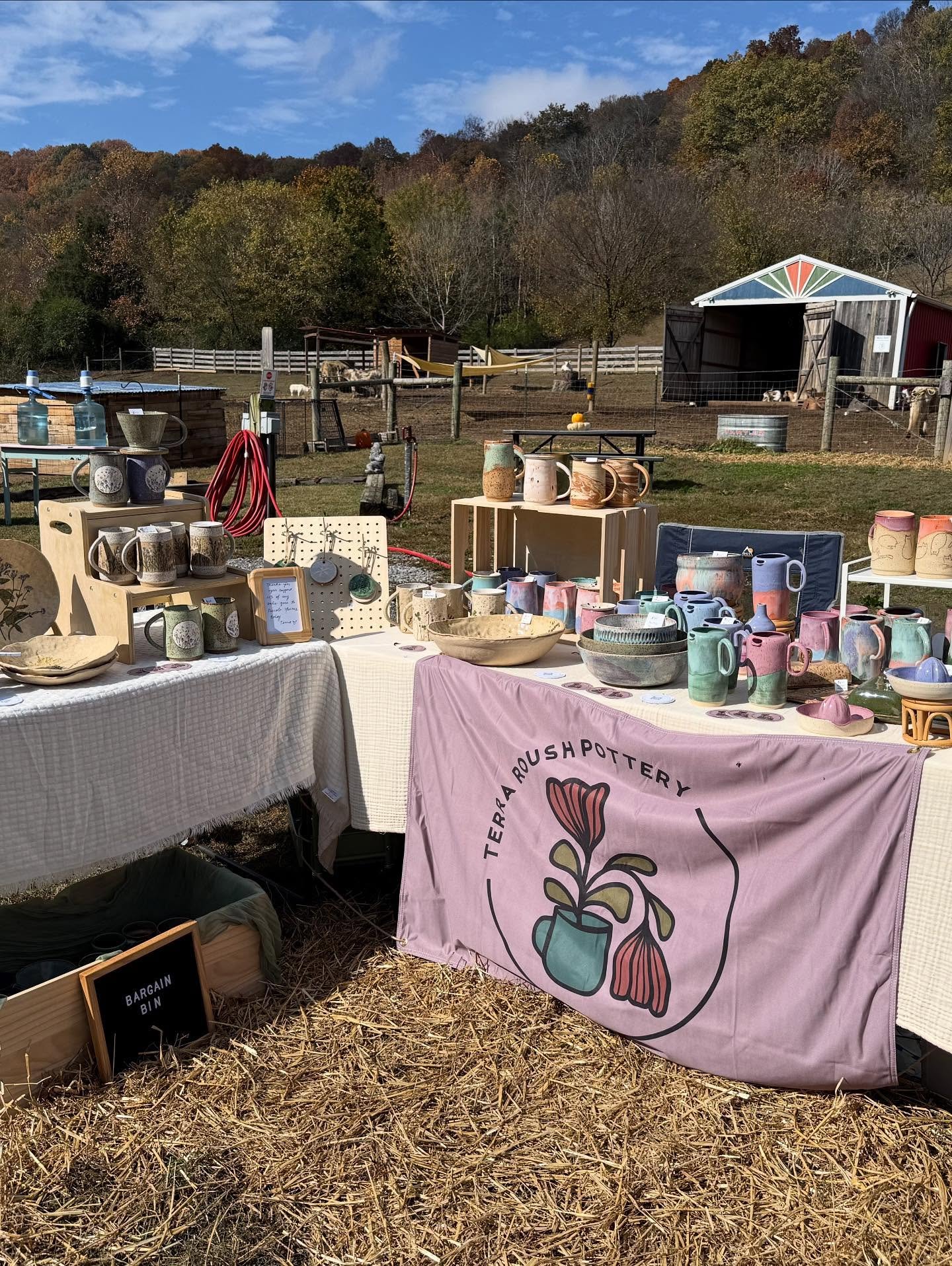 I had an incredible time yesterday at the @piccolofarms Pumpkin Harvest Festival and market. It was a pleasure to meet and hang with the other makers, see all the happy faces (animal and human alike), and share my work from the last year. Huge thank 