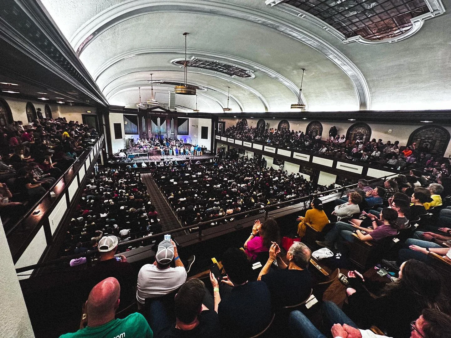 Had the incredible opportunity of being the V1 for the @collegiatedayofprayer simulcast today at @asburyuniversity!