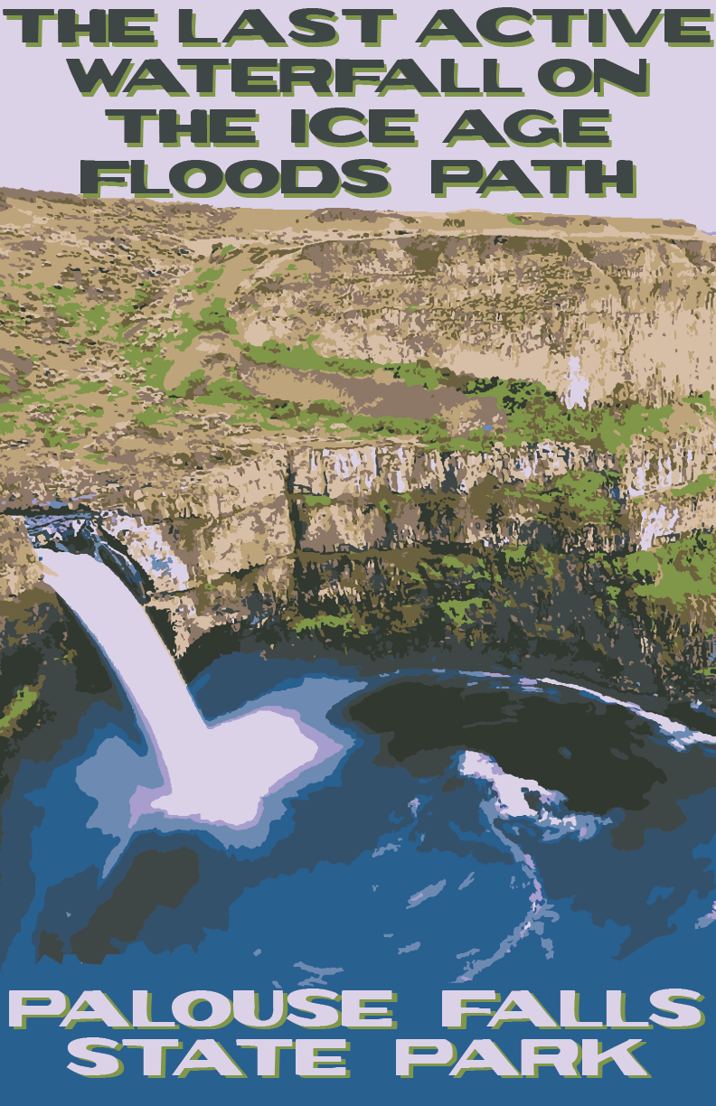 Palouse Falls, WPA recreation project