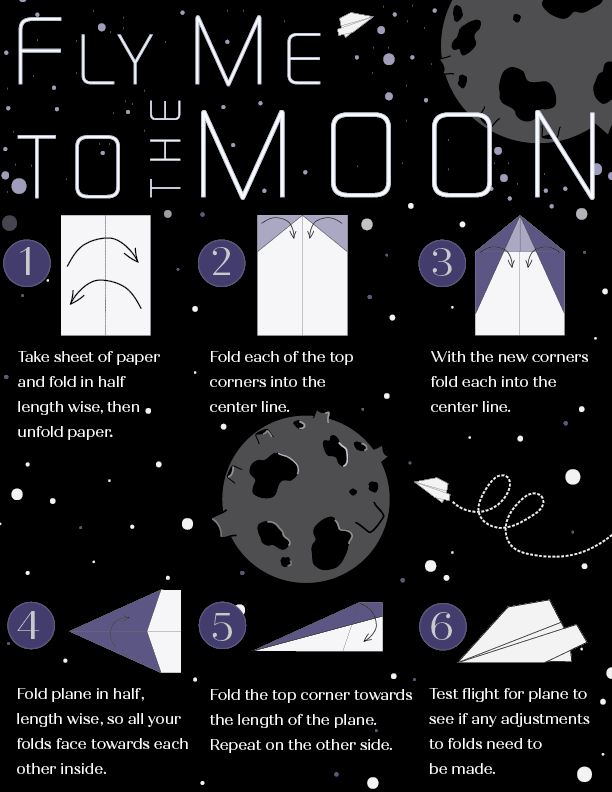 Paper Airplane Poster