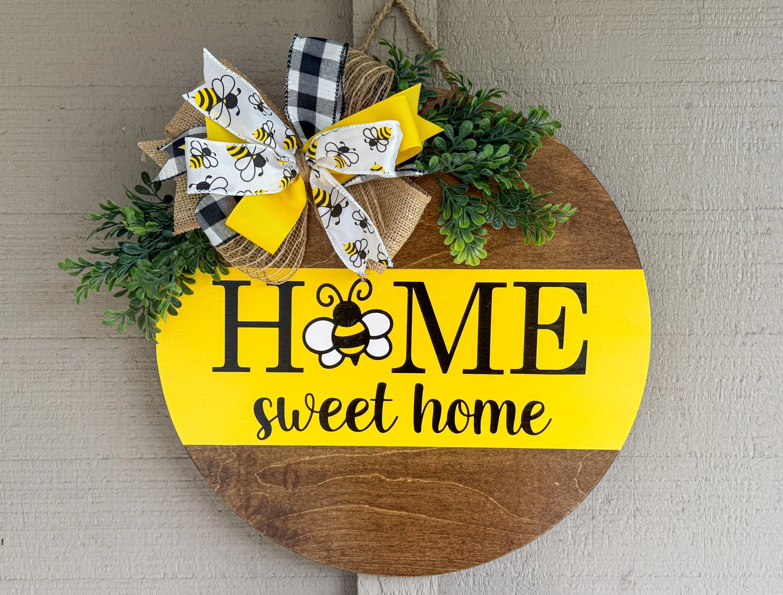 Bumblebee Door Hanger