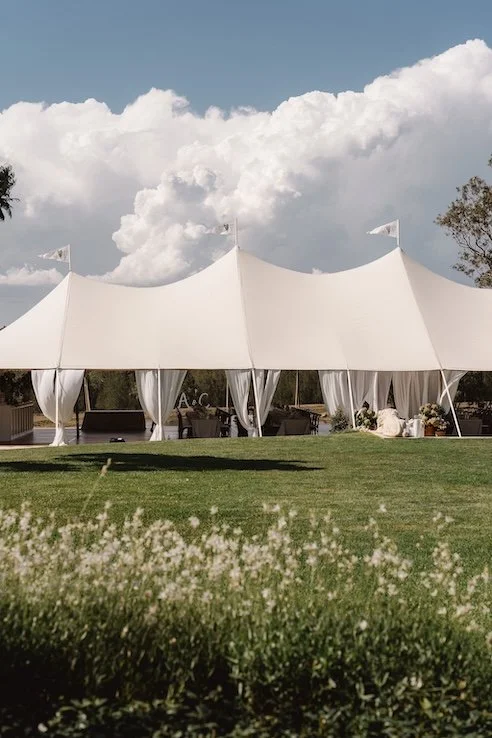 Marquee wedding at a private estate in New South Wales