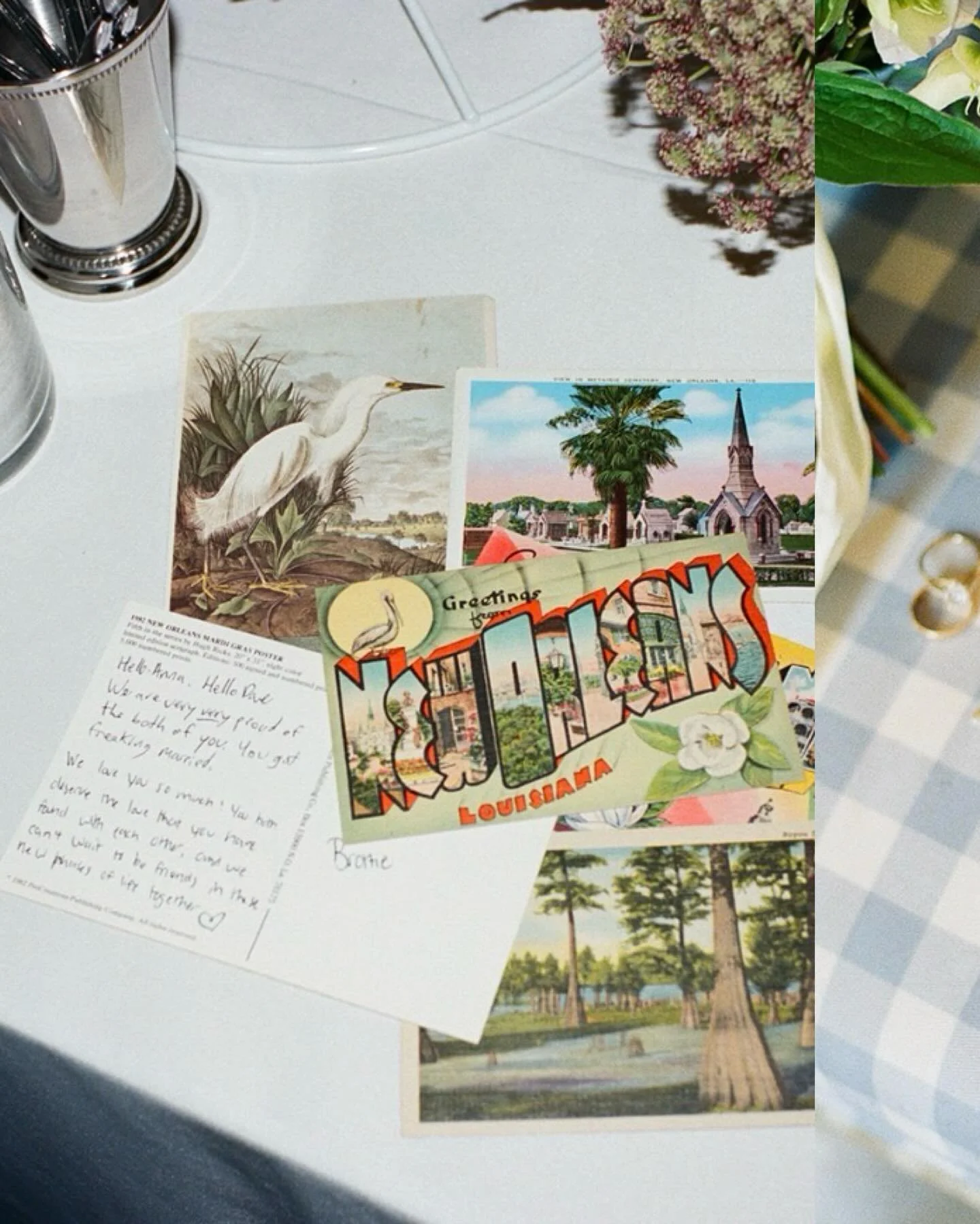 A palette pulled from the landscape&mdash;🪾💚

Cypress greens, soft florals, and an ease that felt both elevated and entirely natural. 

Layered with intention, each detail echoed the quiet beauty and rhythm of Louisiana.

Where texture, tone, and m