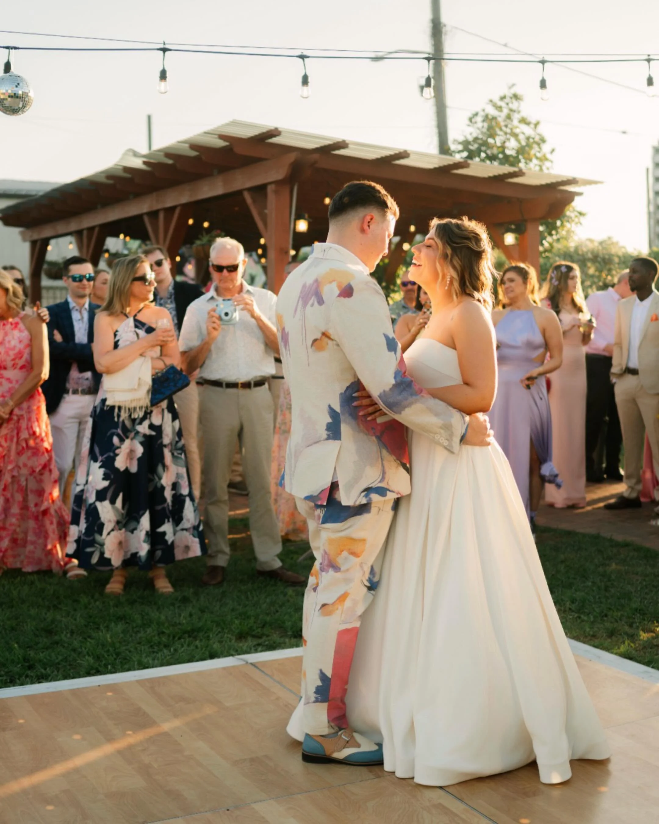 Spring weddings really do have main character energy. 🪩

The golden light. The cold drinks. The garden setting. The color. The guests who came ready to celebrate. The goats casually stealing the show. ☺️

Sage + Blake&rsquo;s wedding at Paradigm Gar