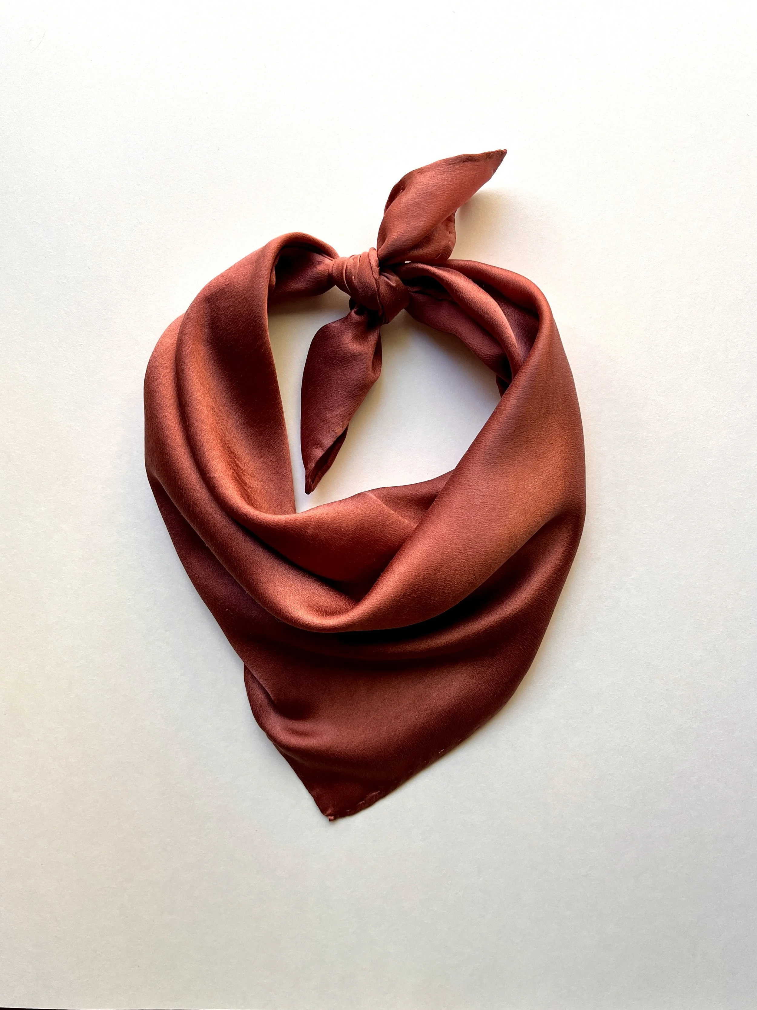 The Everyday Silk Bandana - Sedona