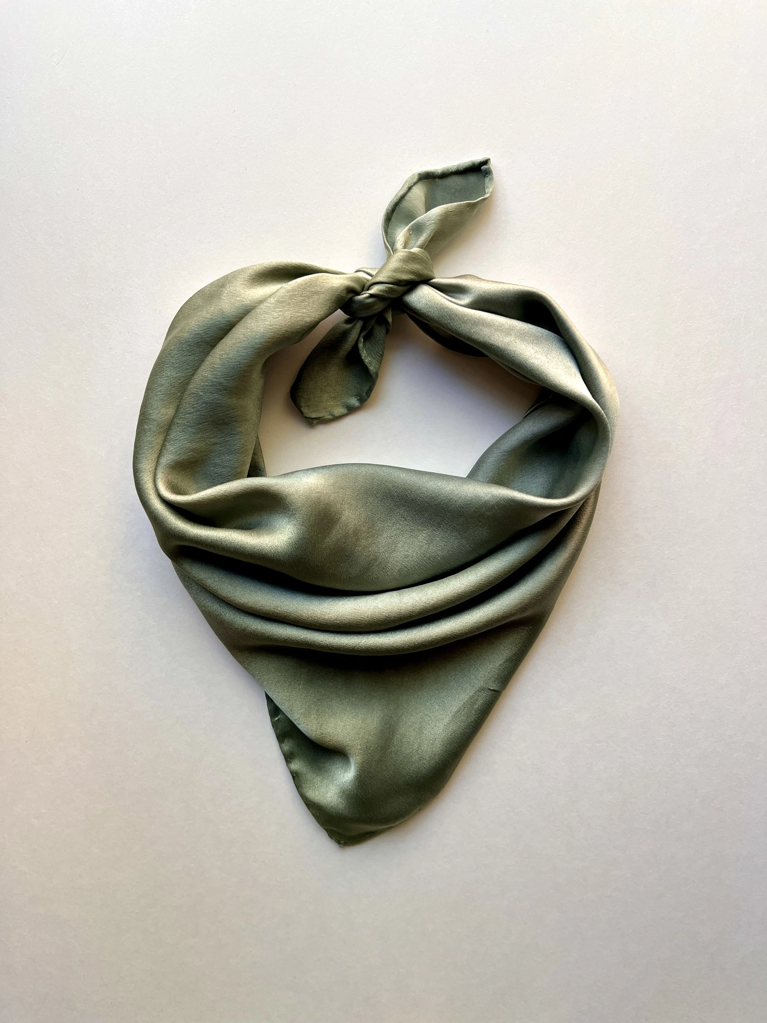 The Everyday Silk Bandana - Drift