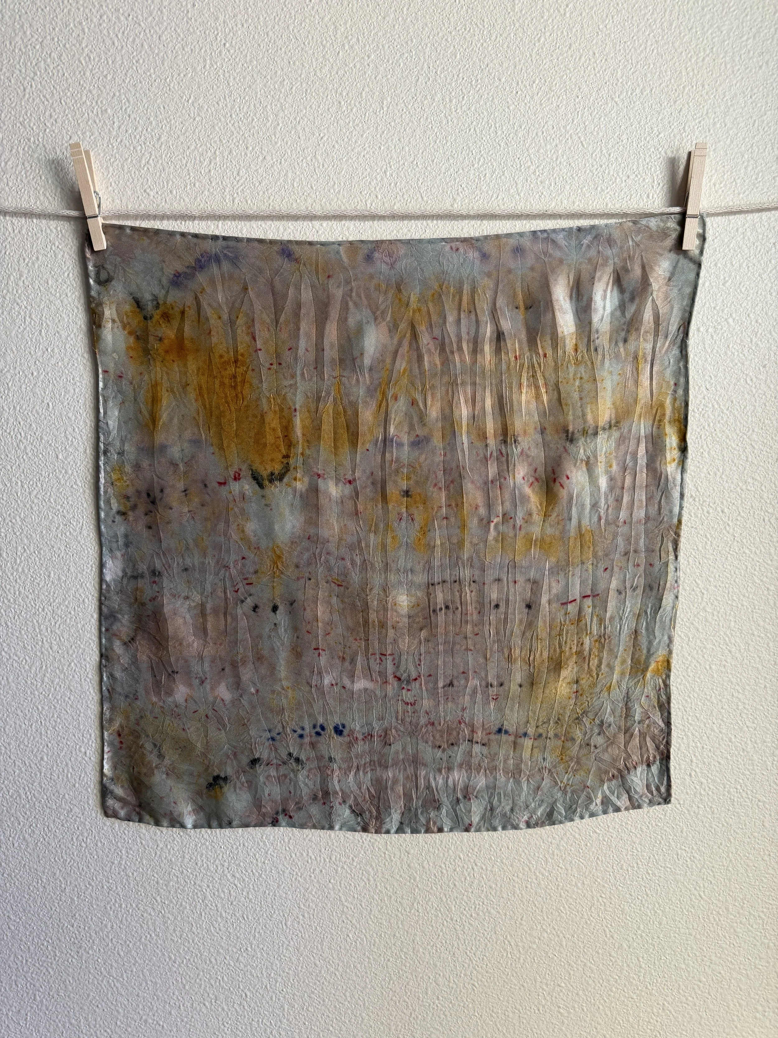 Coquille Silk Bandana Scarf