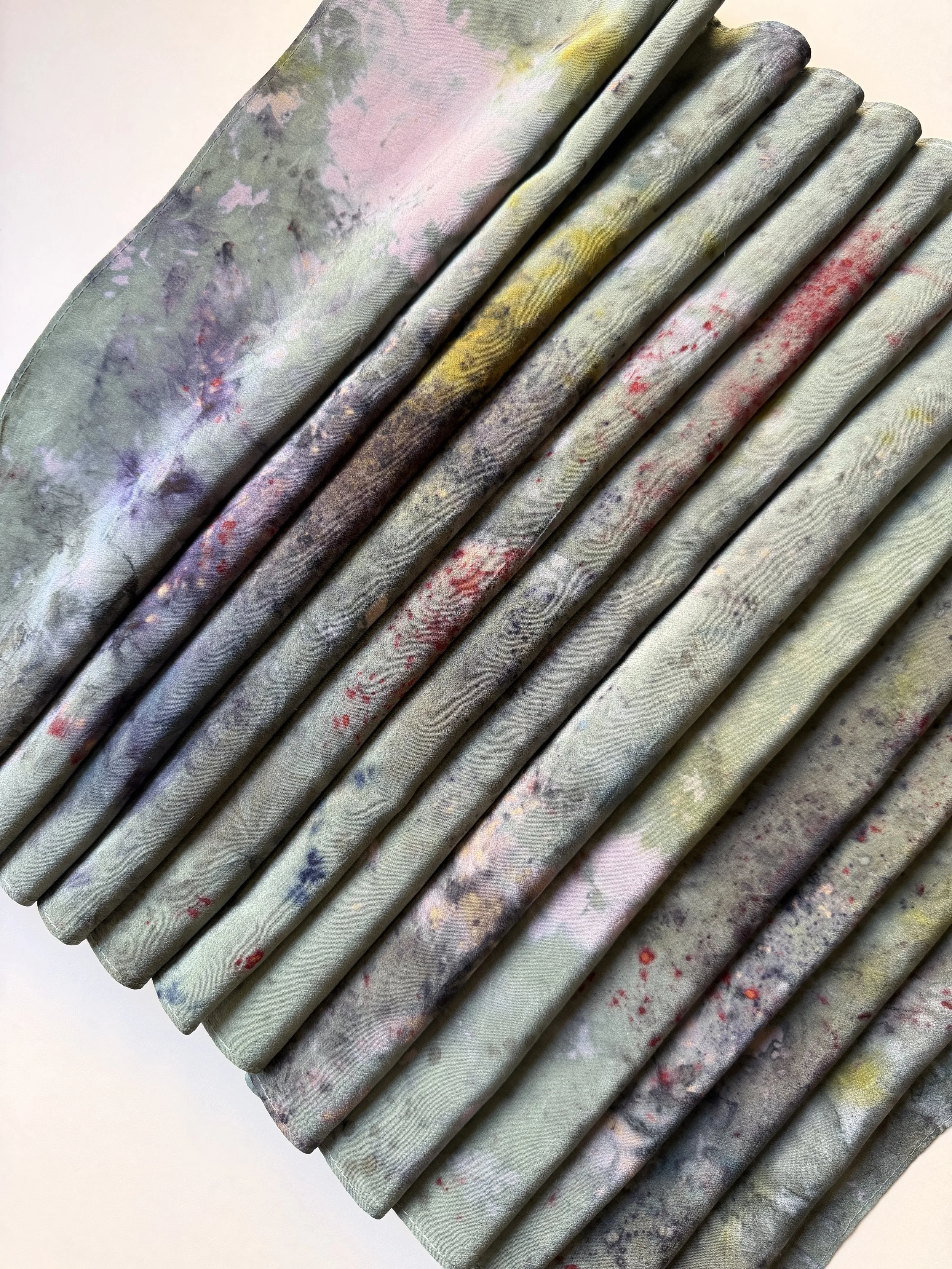 Cosmic Astro Silk Long Scarf