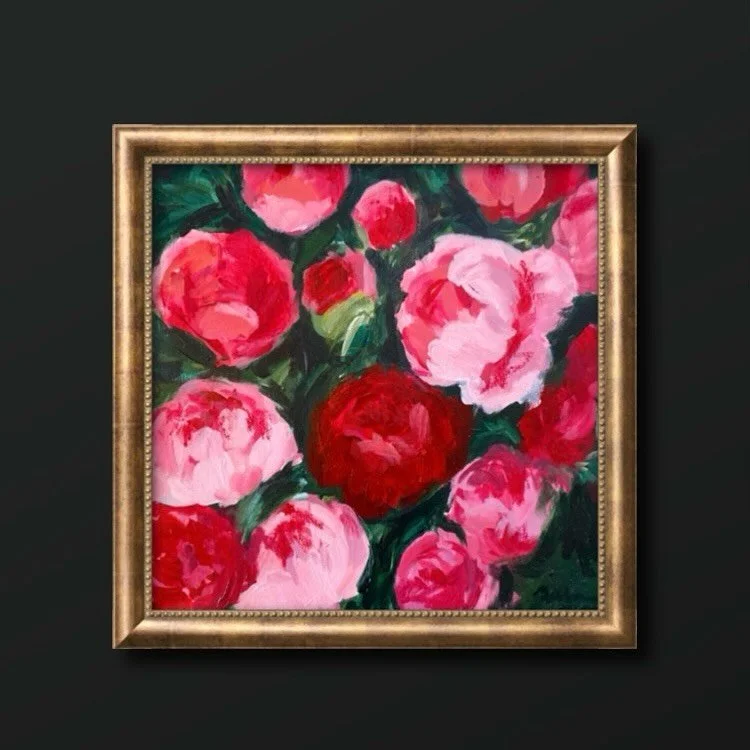 I recently sent out an email to my newsletter subscribers, sharing the backstory behind this painting, &ldquo;Resilience&rdquo;! Sign up for my newsletter by following the link in my bio to my website or dm me your email address!🌹🌹 p.s.: Resilience