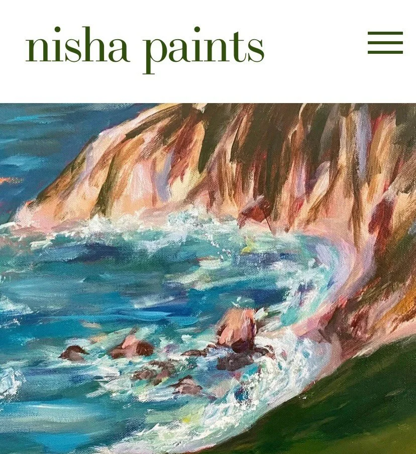 Hey friends, I wanted to share that I recently made some updates to my website&mdash;primarily updating my portfolio! Check it out at nishapaints.com (link in bio) and swipe to see some of the new work that I added 🩵
.
.
.
.
.
.
#painteranddecorator