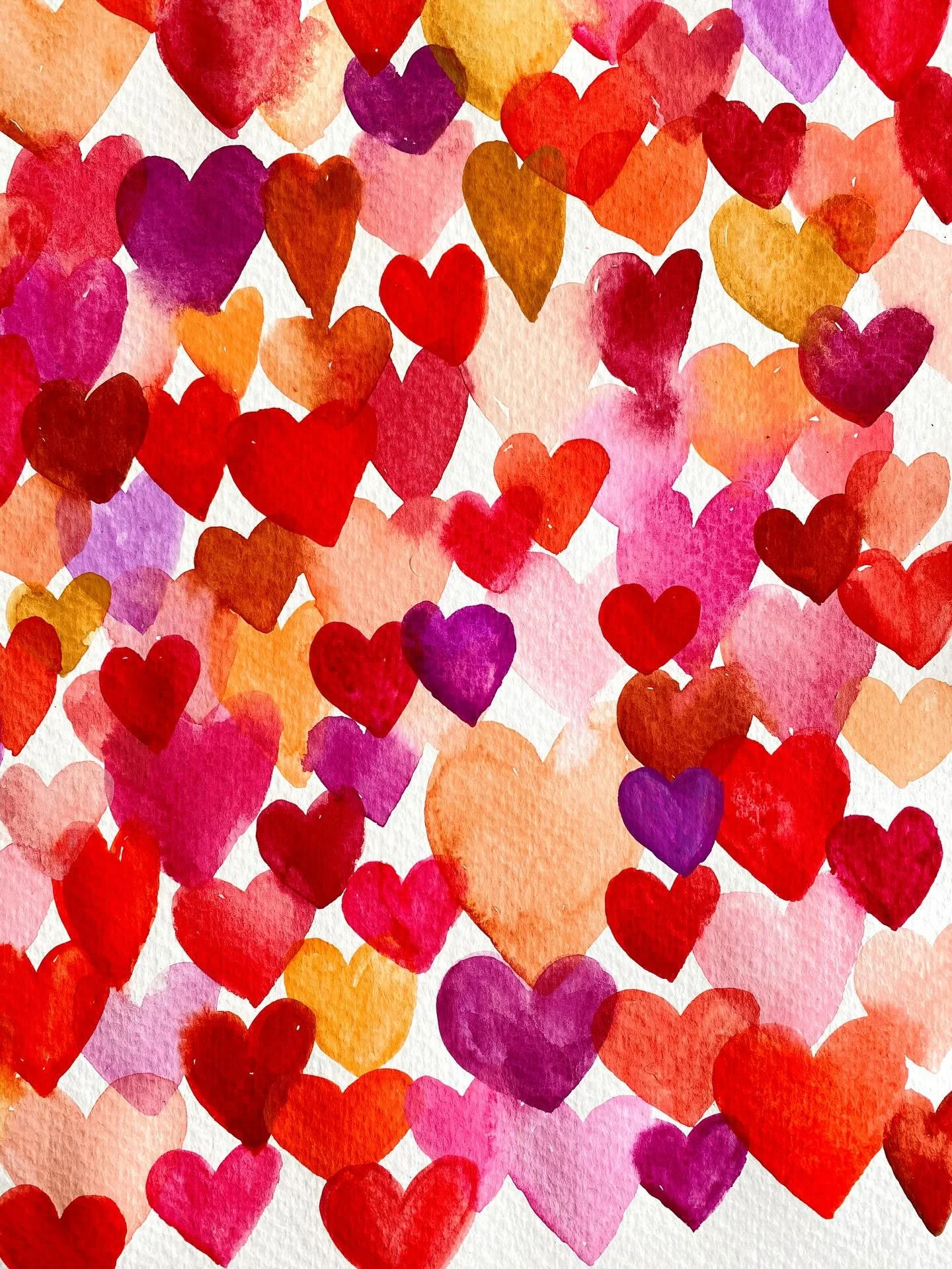 Happy Valentine&rsquo;s Day, everyone!! 💗❤️💞❣️🩷
.
.
.
#watercolor_daily #heartpainting #heartstopper #watercolorsketch #valentinesday