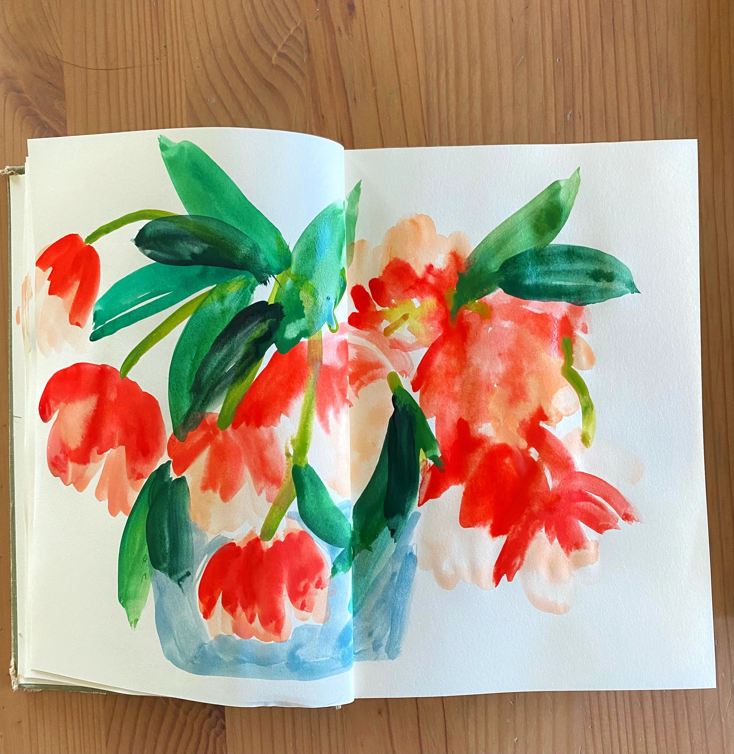 Take a tour of my sketchbook with me!