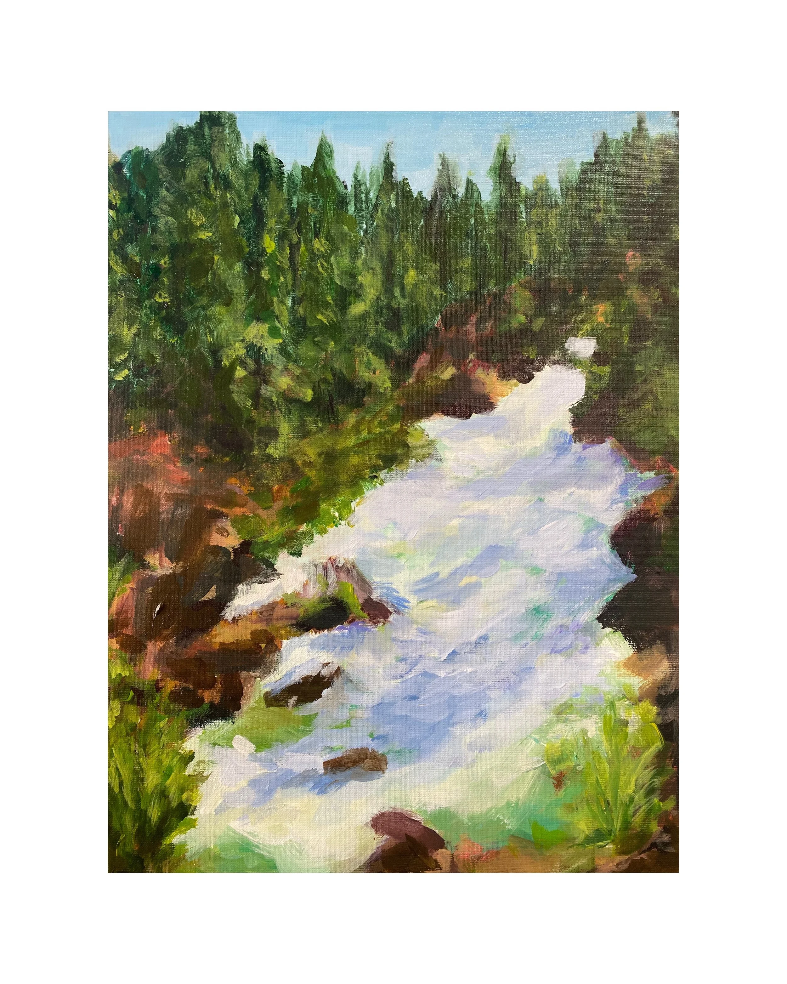 I love painting land and seascapes.  There&rsquo;s something about &ldquo;place&rdquo; that conveys so much to people&mdash;even if one hasn&rsquo;t been to the specific place in question&mdash;for example, tranquility, excitement, feeling free and a