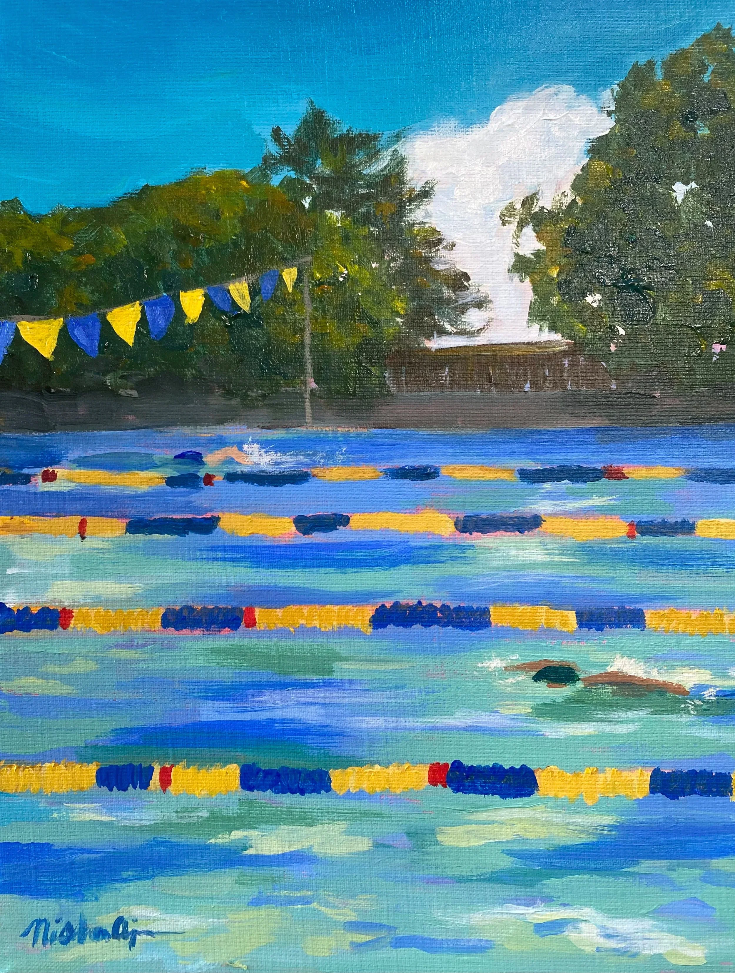 What I painted in July: