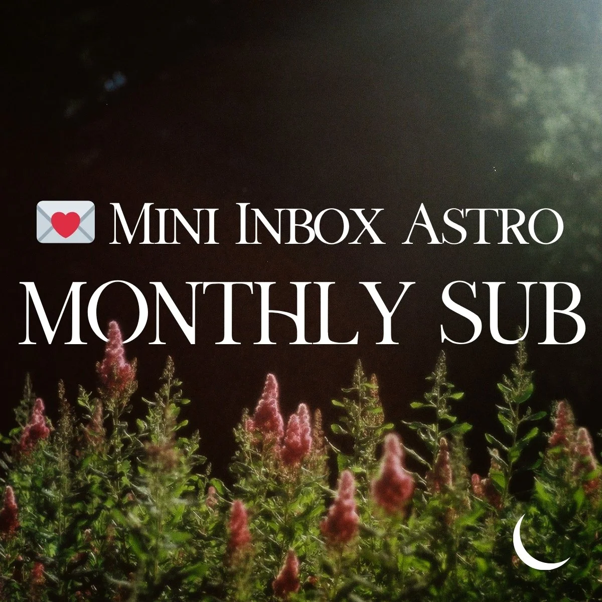 MONTHLY 💌 Mini Inbox Astro Reading