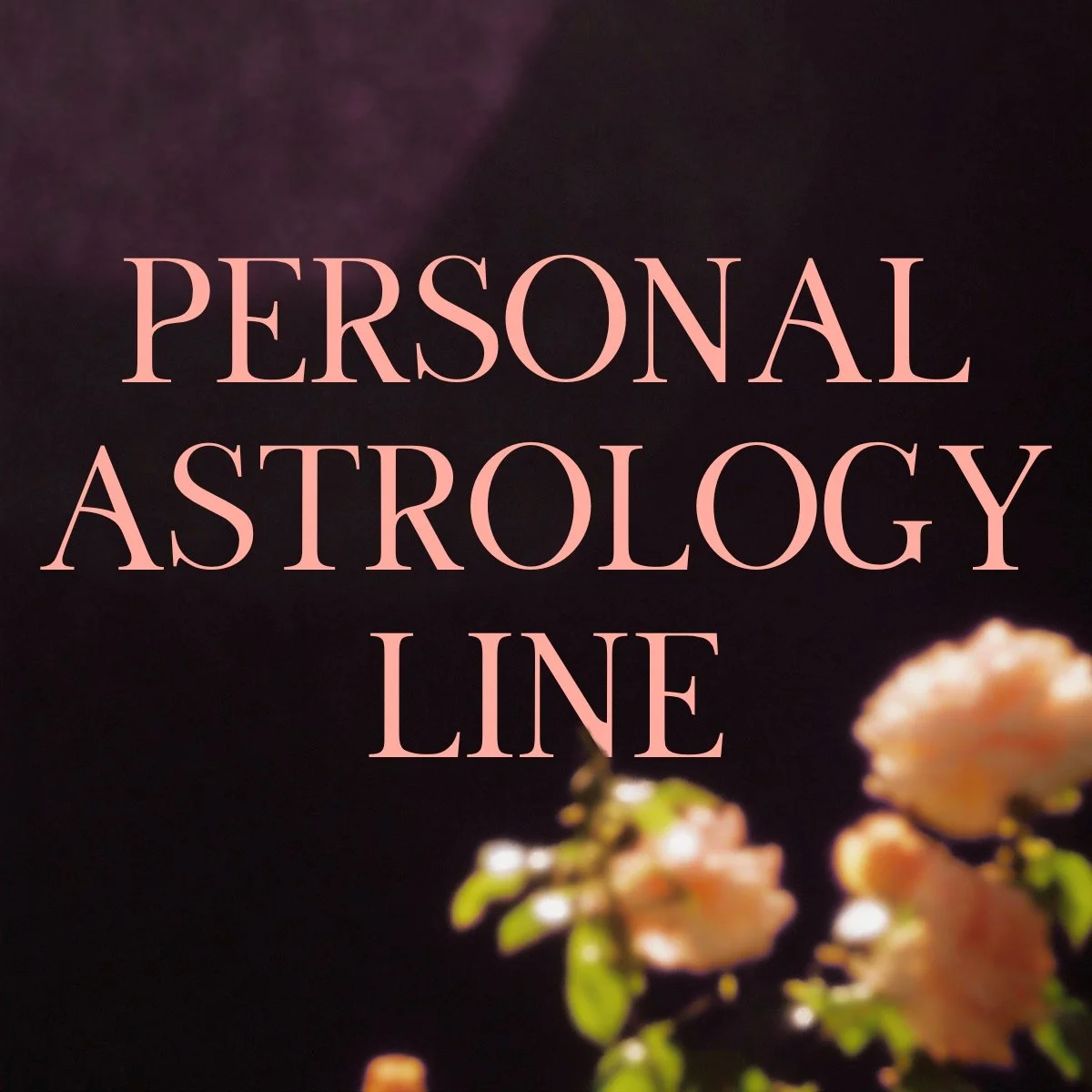 Personal Astrology Line