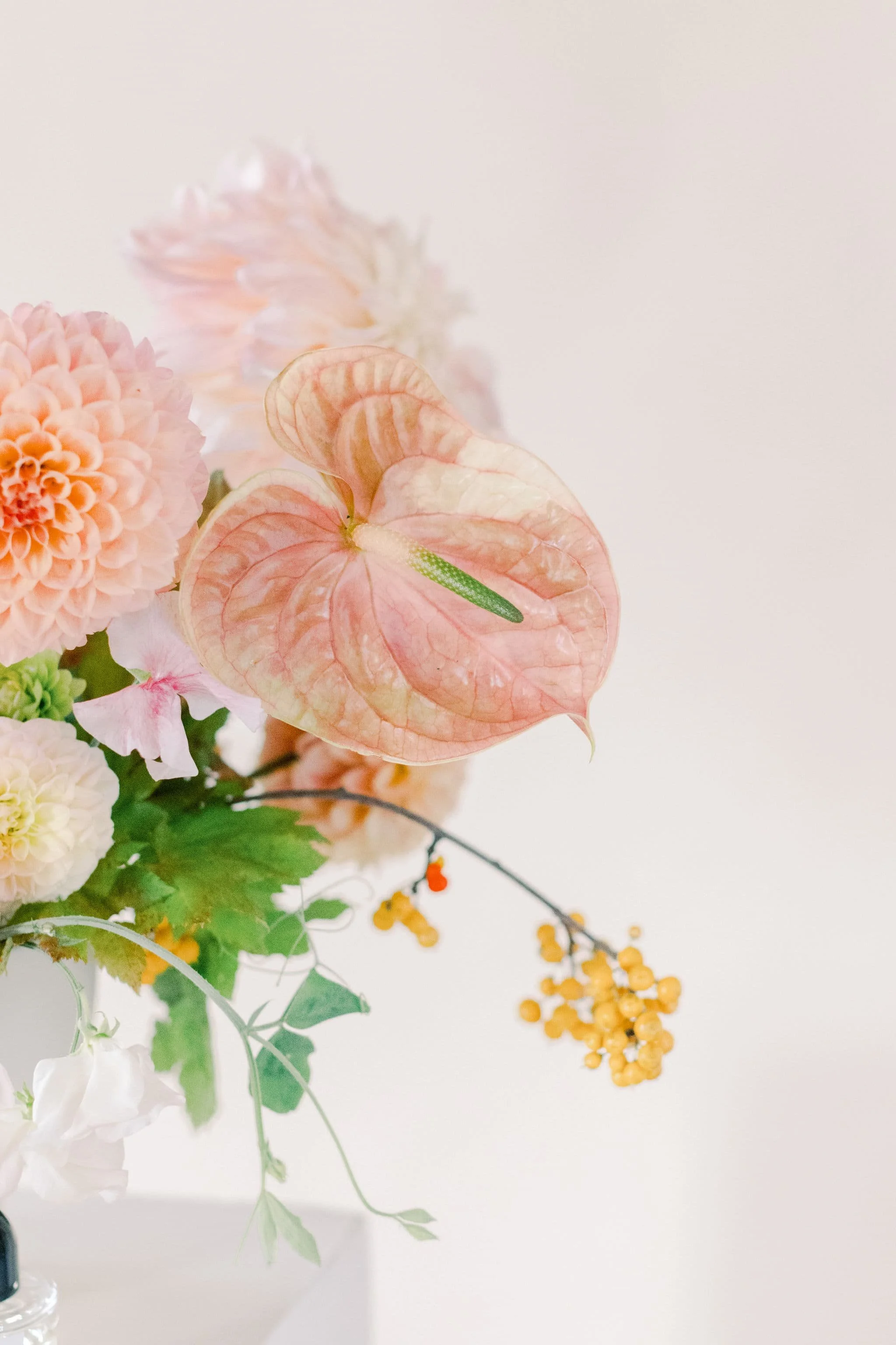 Twig & Bloom creating romantic, elegant flower arrangements in Victoria, BC. We create florals using many locally sourced flowers to create  beautiful designs for everyday moments, weddings, events, bereavement flowers as well as for our flower works