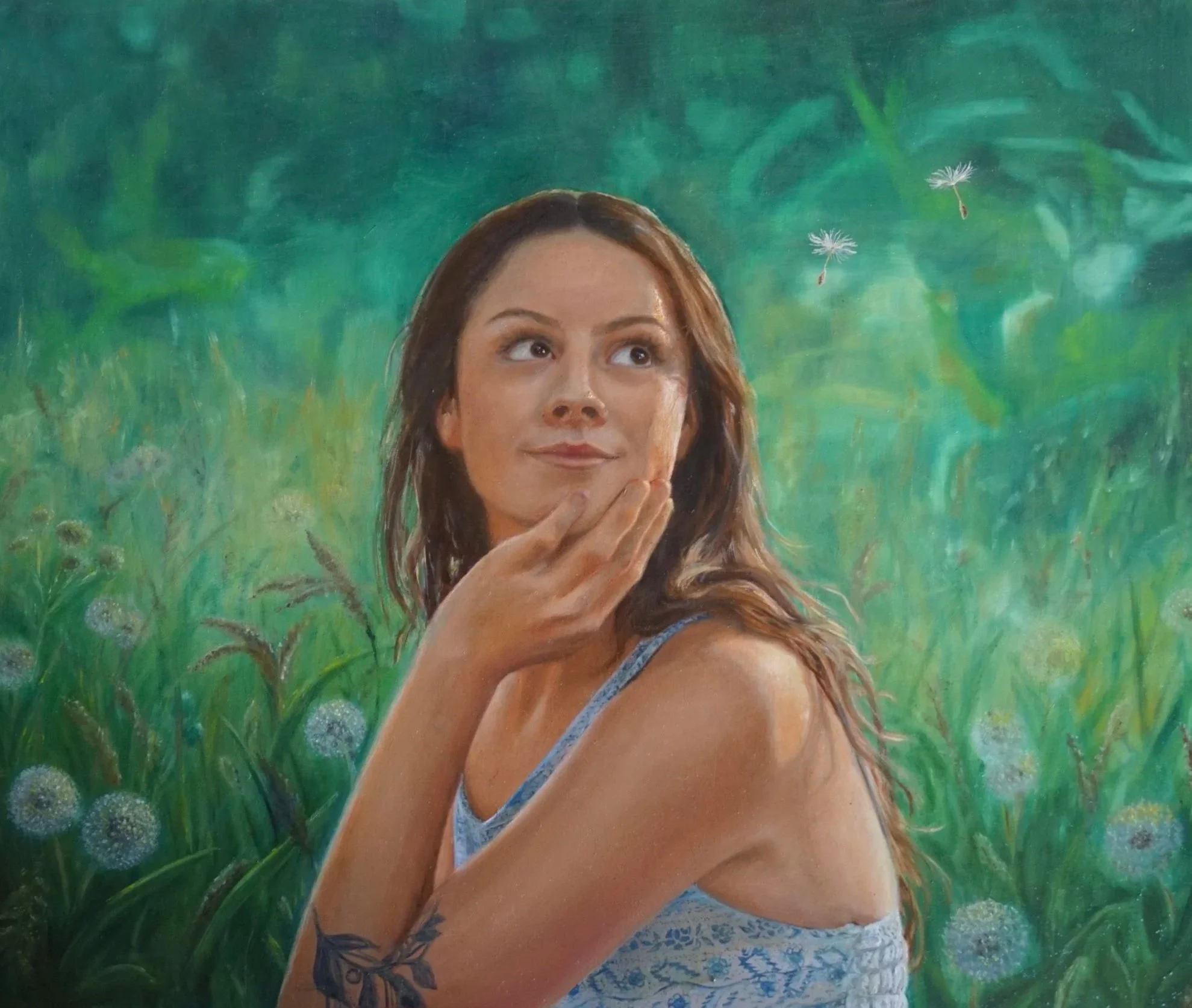 Two Wishes (18x24, 2022) oil on panel *SOLD