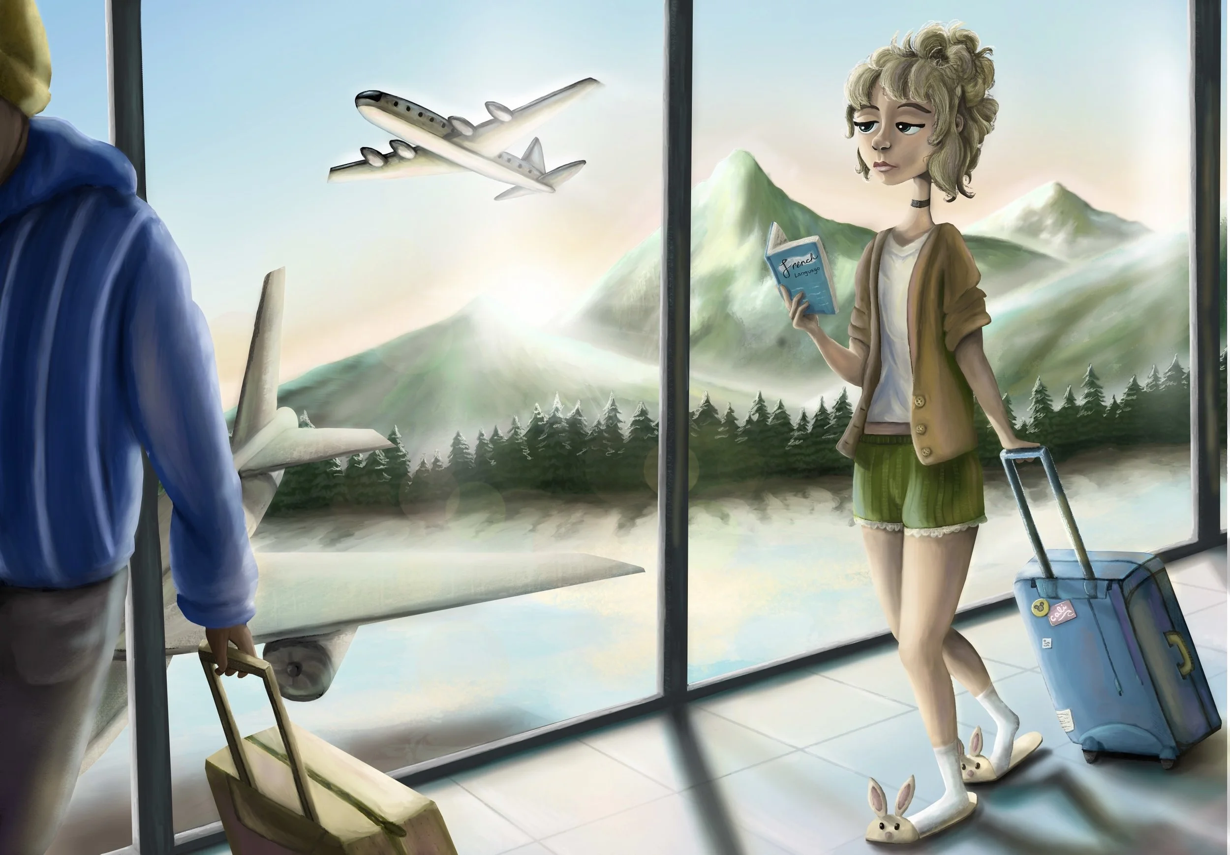 Airport Availability (2020) Digital Procreate