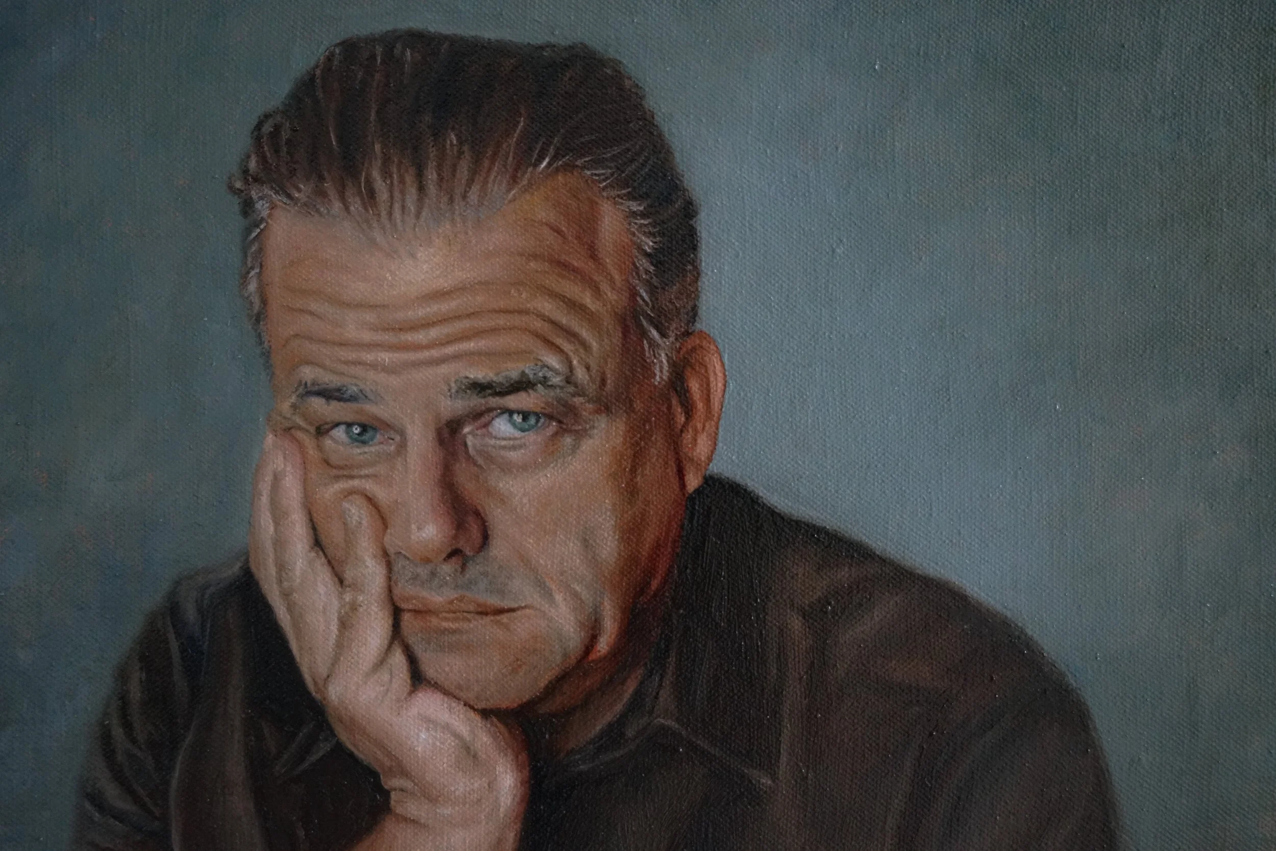 Architect Portrait Commission (9x12, 2023) oil on linen panel *SOLD