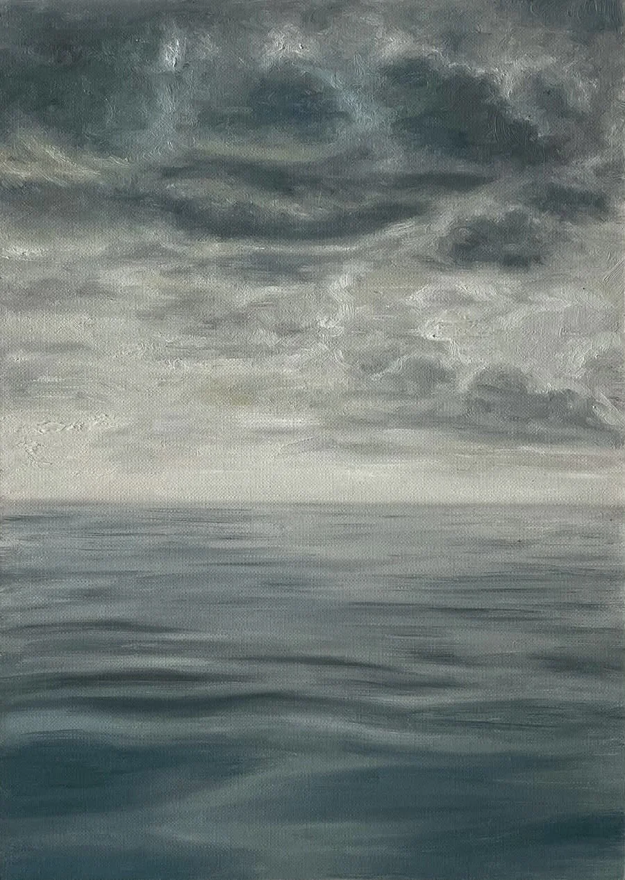 A Light Balance, 9x12 oil on paper (2025) *SOLD*